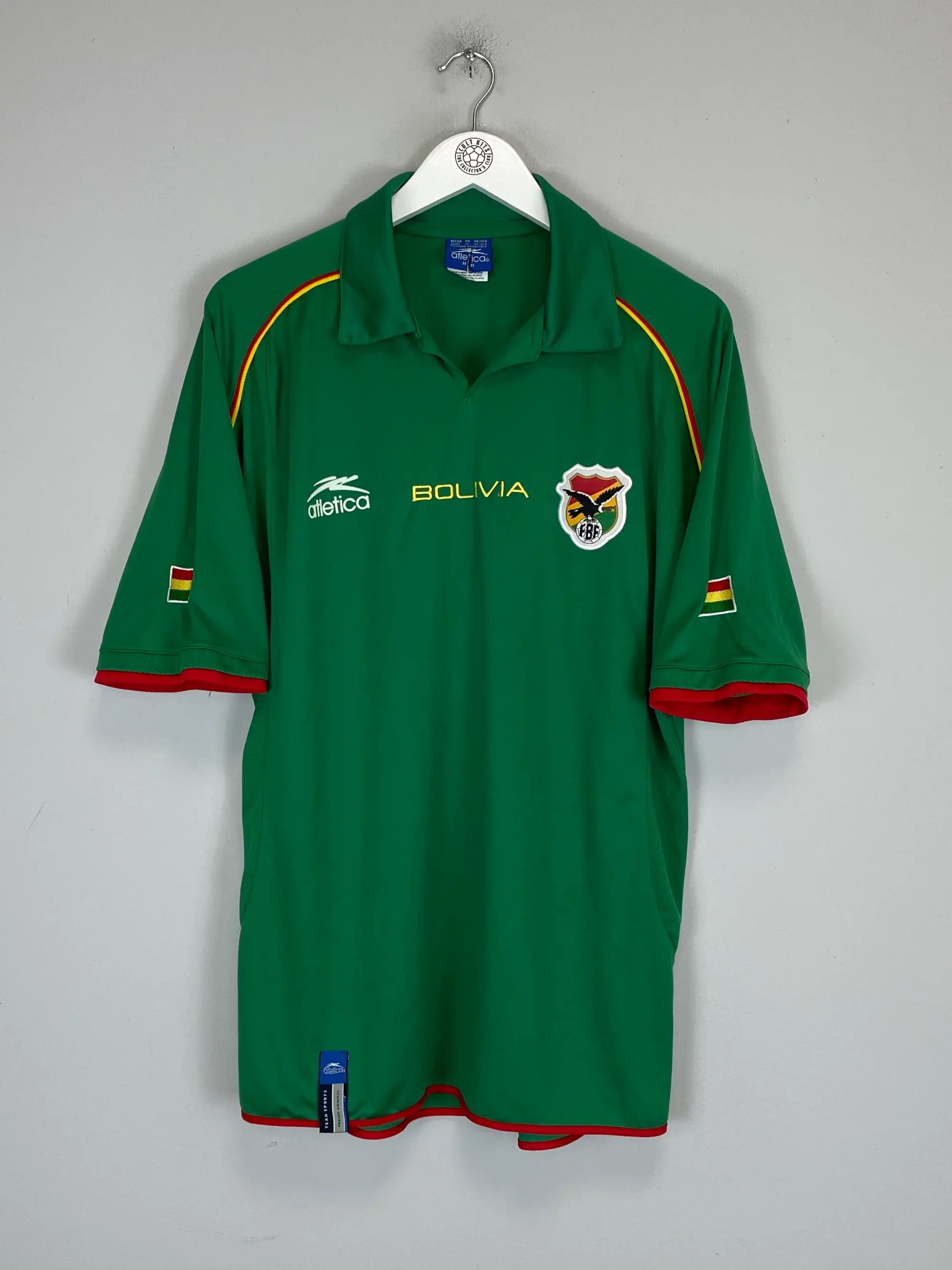 2004/06 BOLIVIA HOME SHIRT (M) ATLETICA | Cult Kits