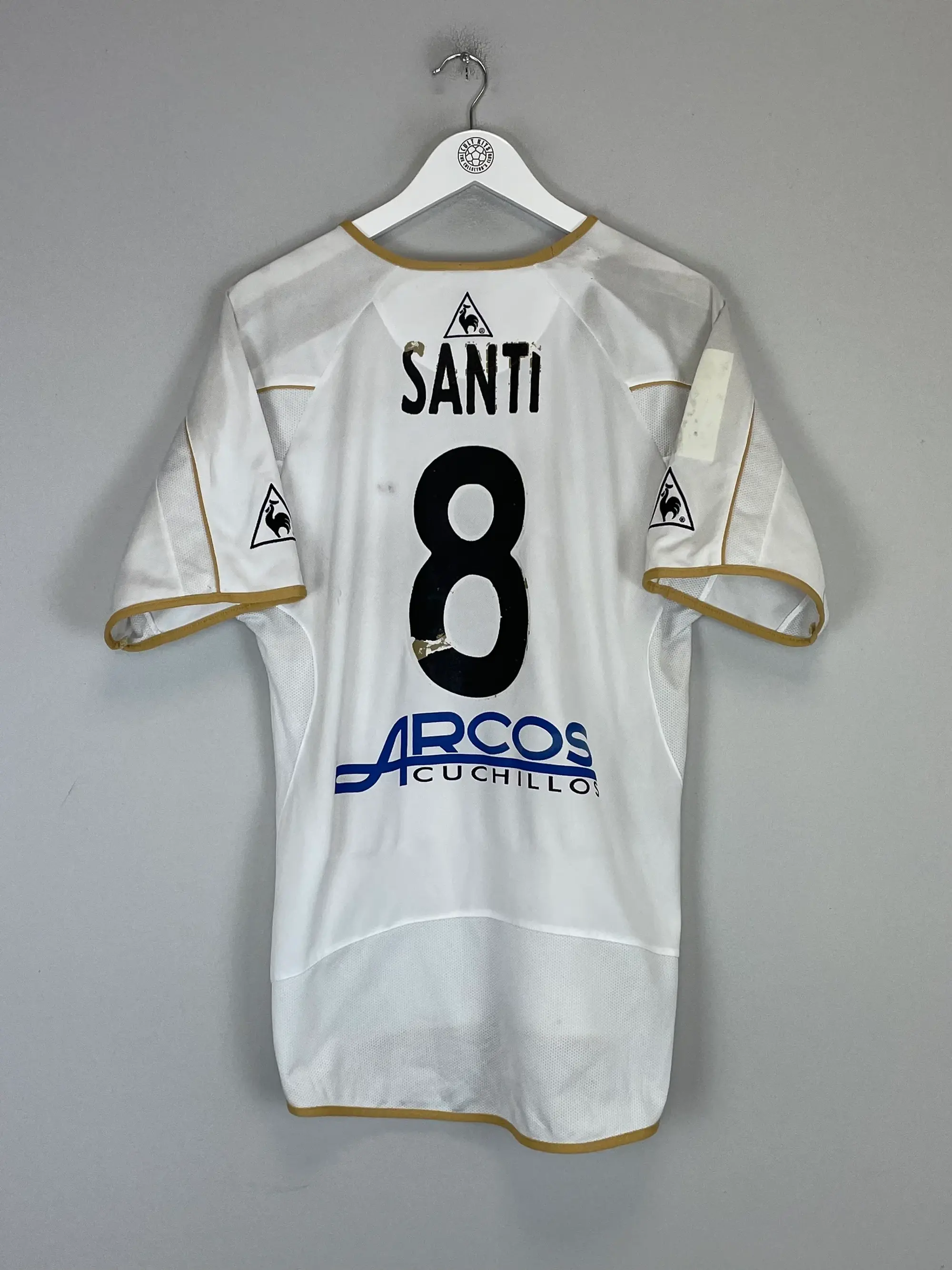 2005/06 ALBACETE SANTI #8 *SIGNED* HOME SHIRT (L) LE COQ | Cult Kits