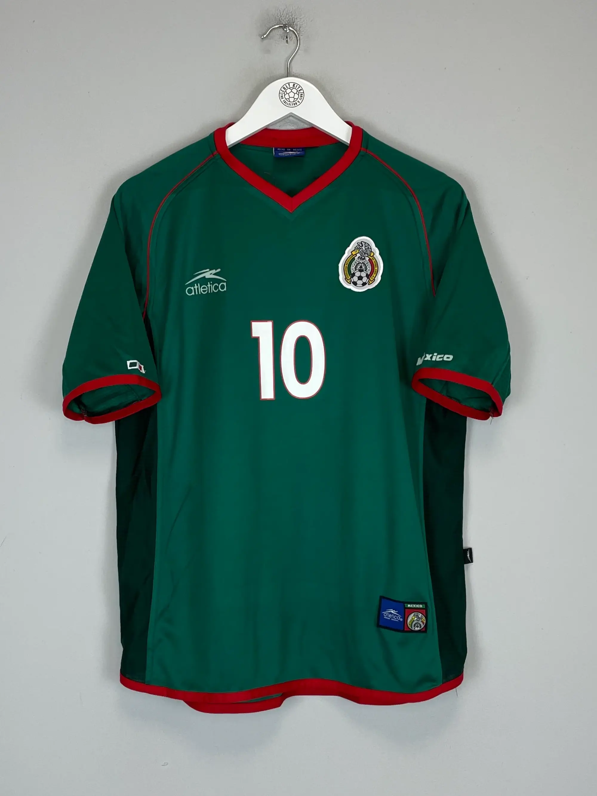 2002/03 MEXICO C.BLANCO #10 HOME SHIRT (M) ATLETICA | Cult Kits