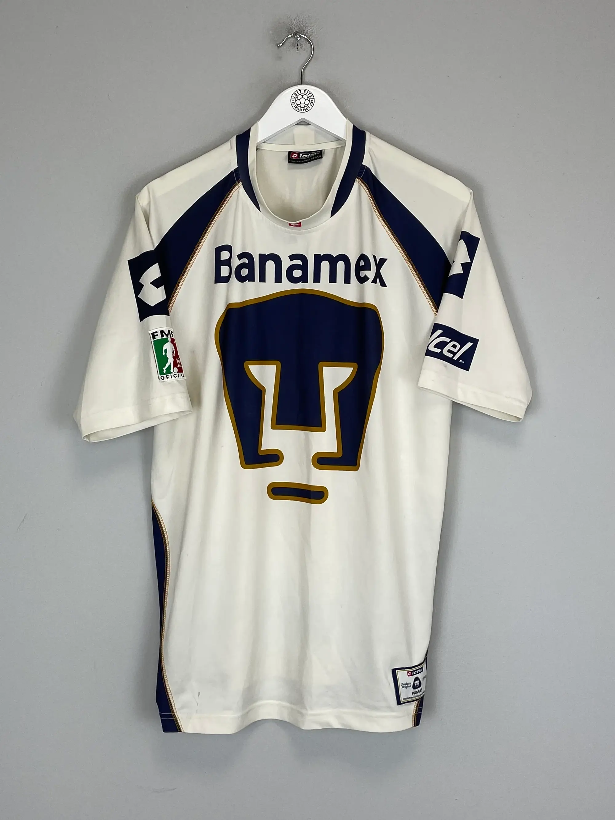 2002/03 UNAM PUMAS HOME SHIRT (L) LOTTO | Cult Kits