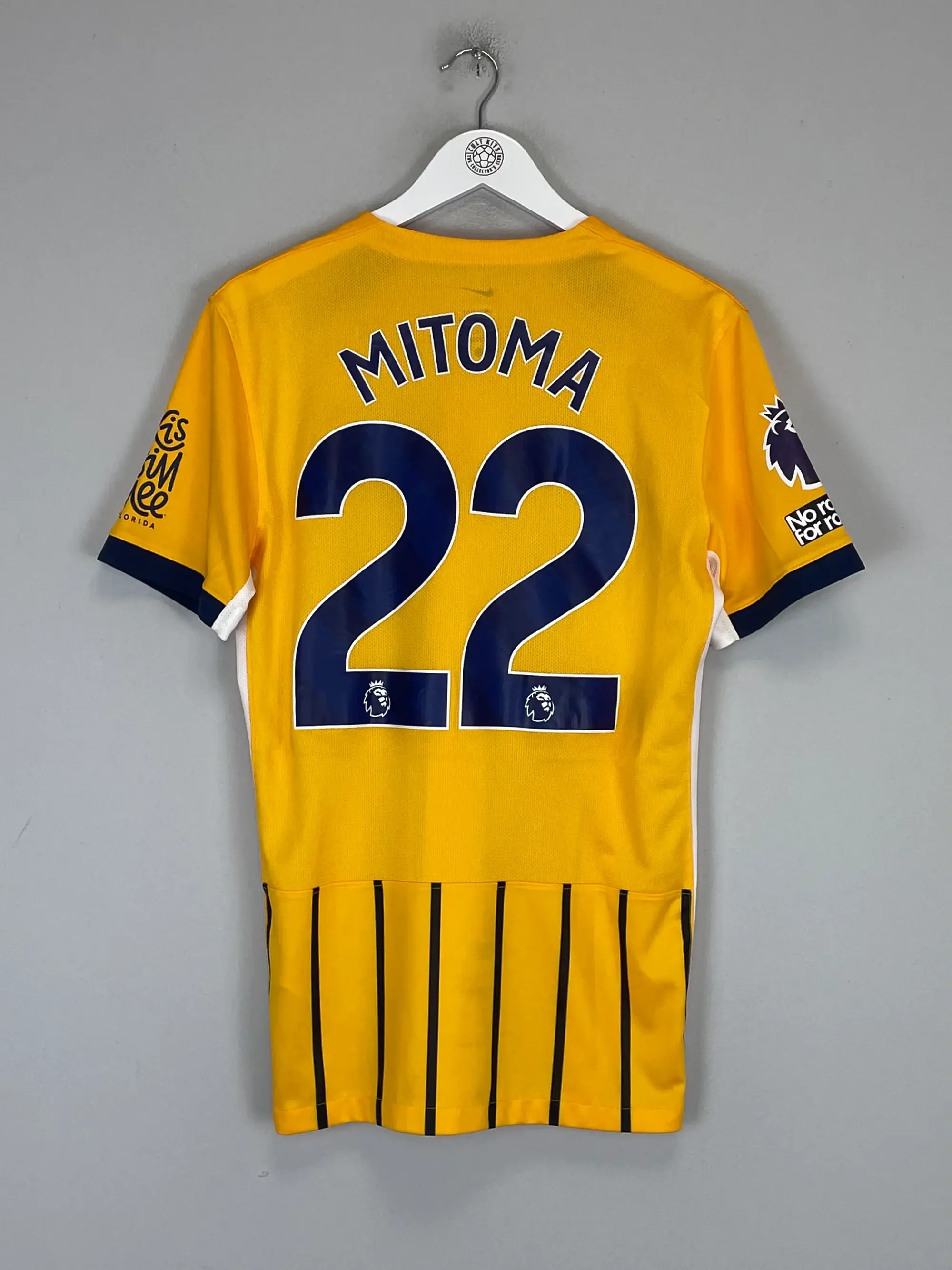 2024/25 BRIGHTON MITOMA #22 *MATCH ISSUE* AWAY SHIRT (M) NIKE | Cult Kits