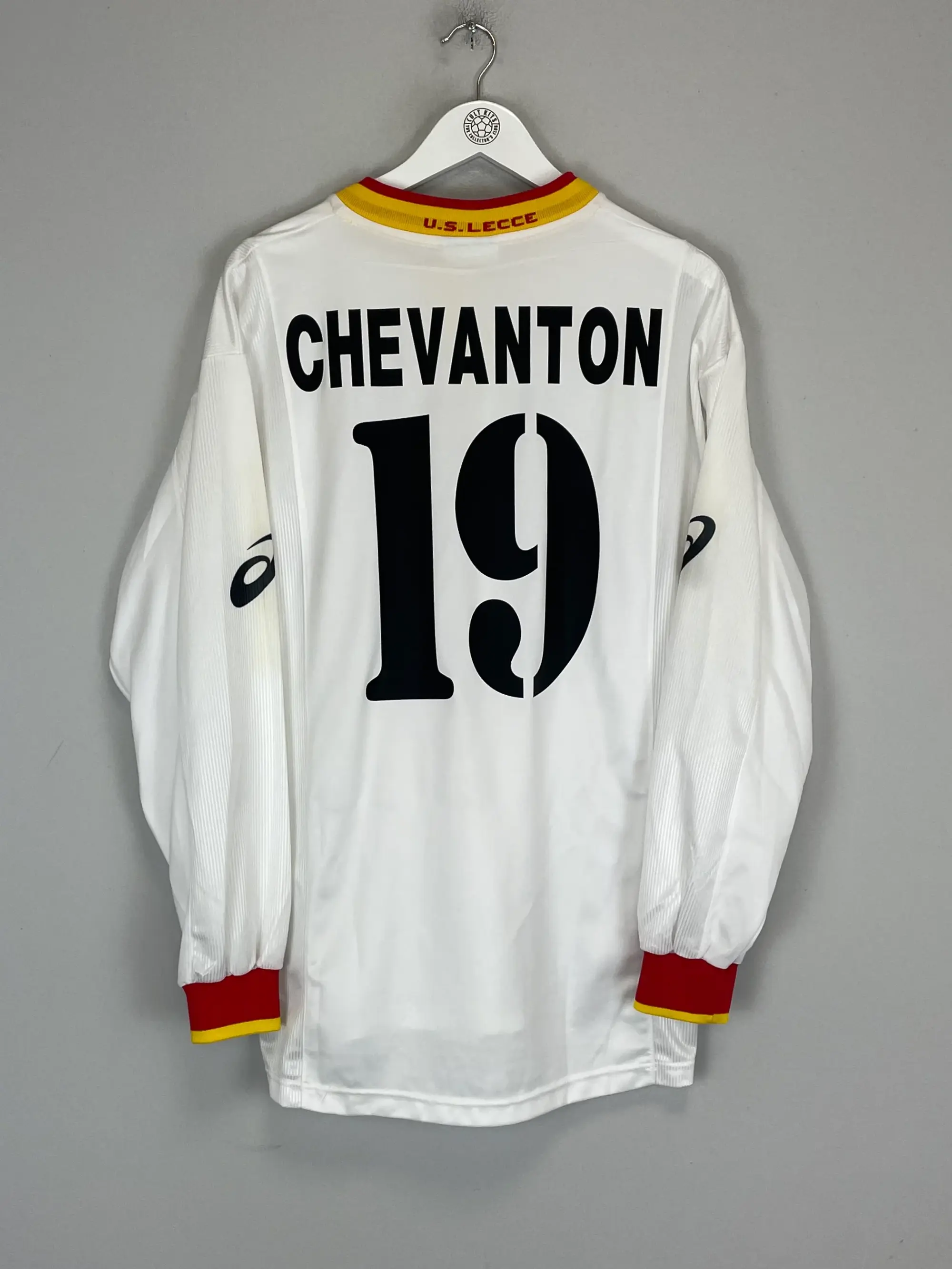 2002/03 LECCE CHEVANTON #19 AWAY SHIRT (XL) ASICS | Cult Kits