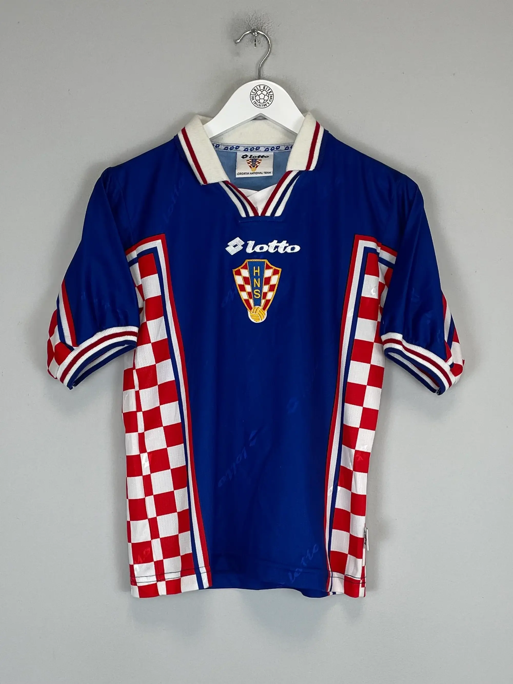 1998 CROATIA AWAY SHIRT (XL.BOYS) LOTTO | Cult Kits