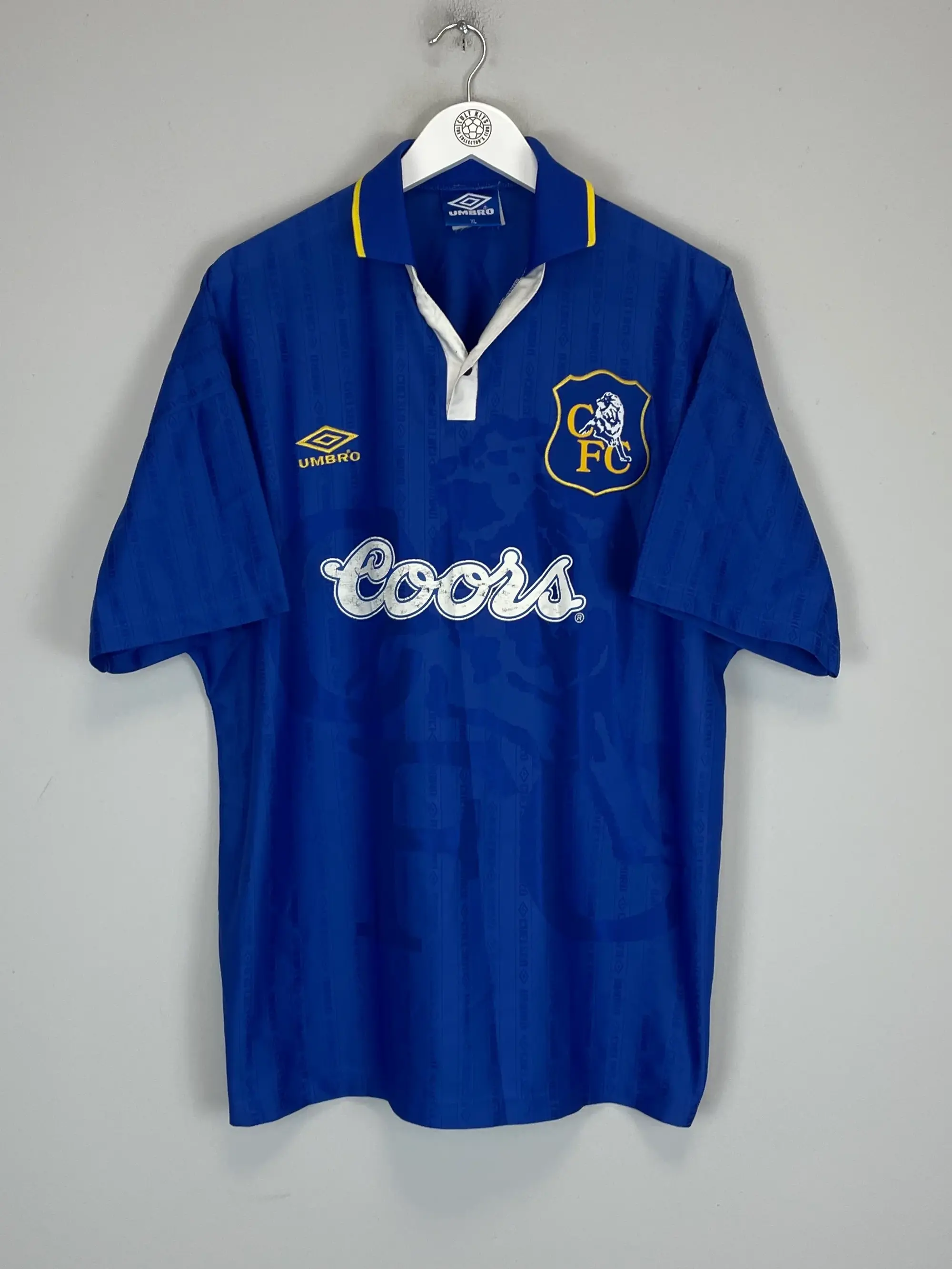 1995/97 CHELSEA HOME SHIRT (XL) UMBRO | Cult Kits