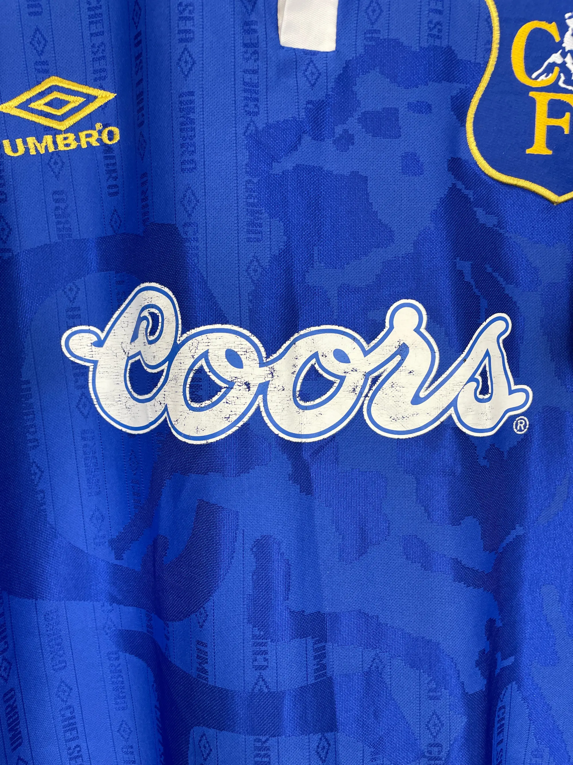 1995/97 CHELSEA HOME SHIRT (XL) UMBRO | Cult Kits