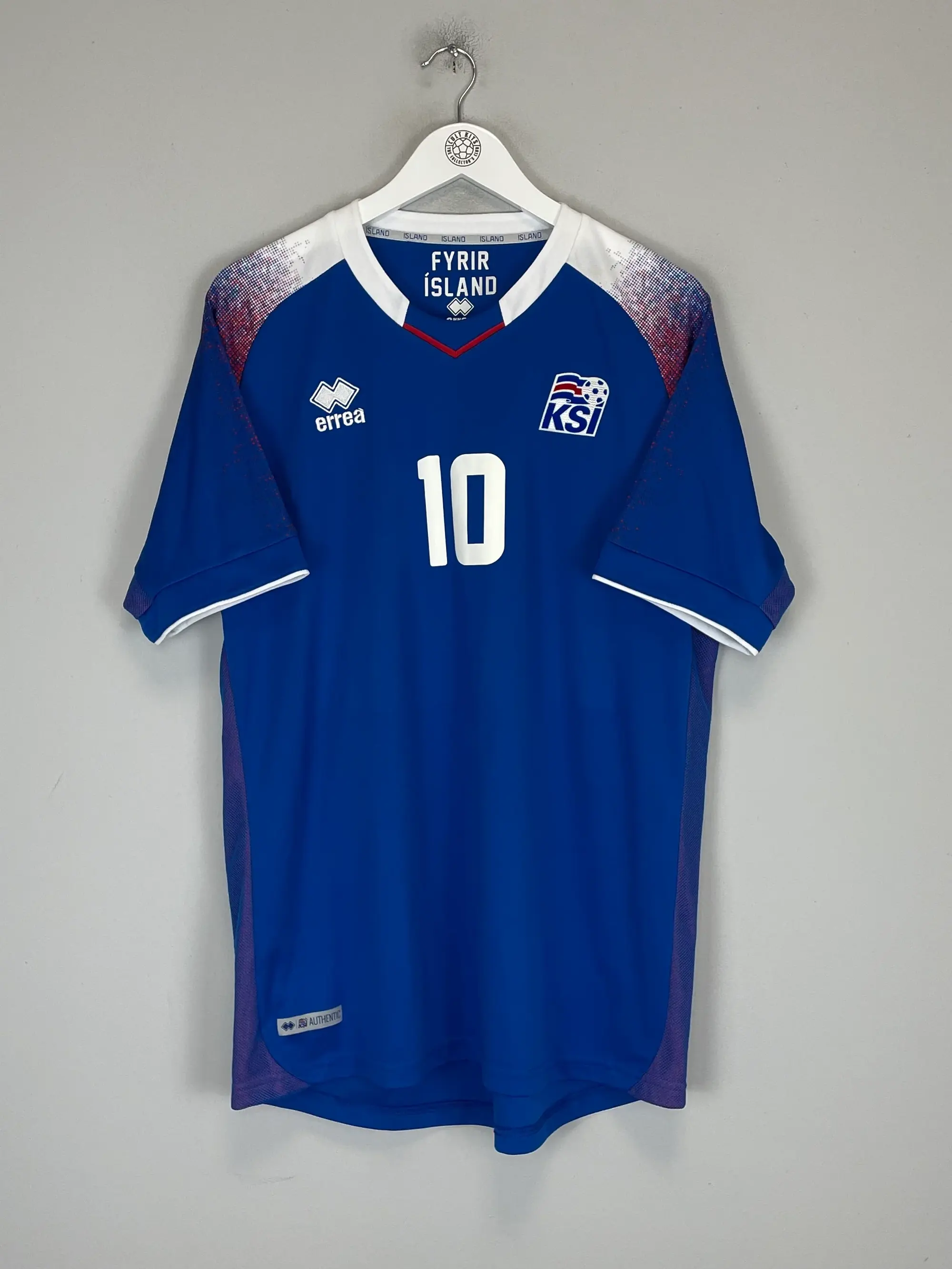 2018/19 ICELAND SIGURDSSON #10 HOME SHIRT (XXL) ERREA | Cult Kits