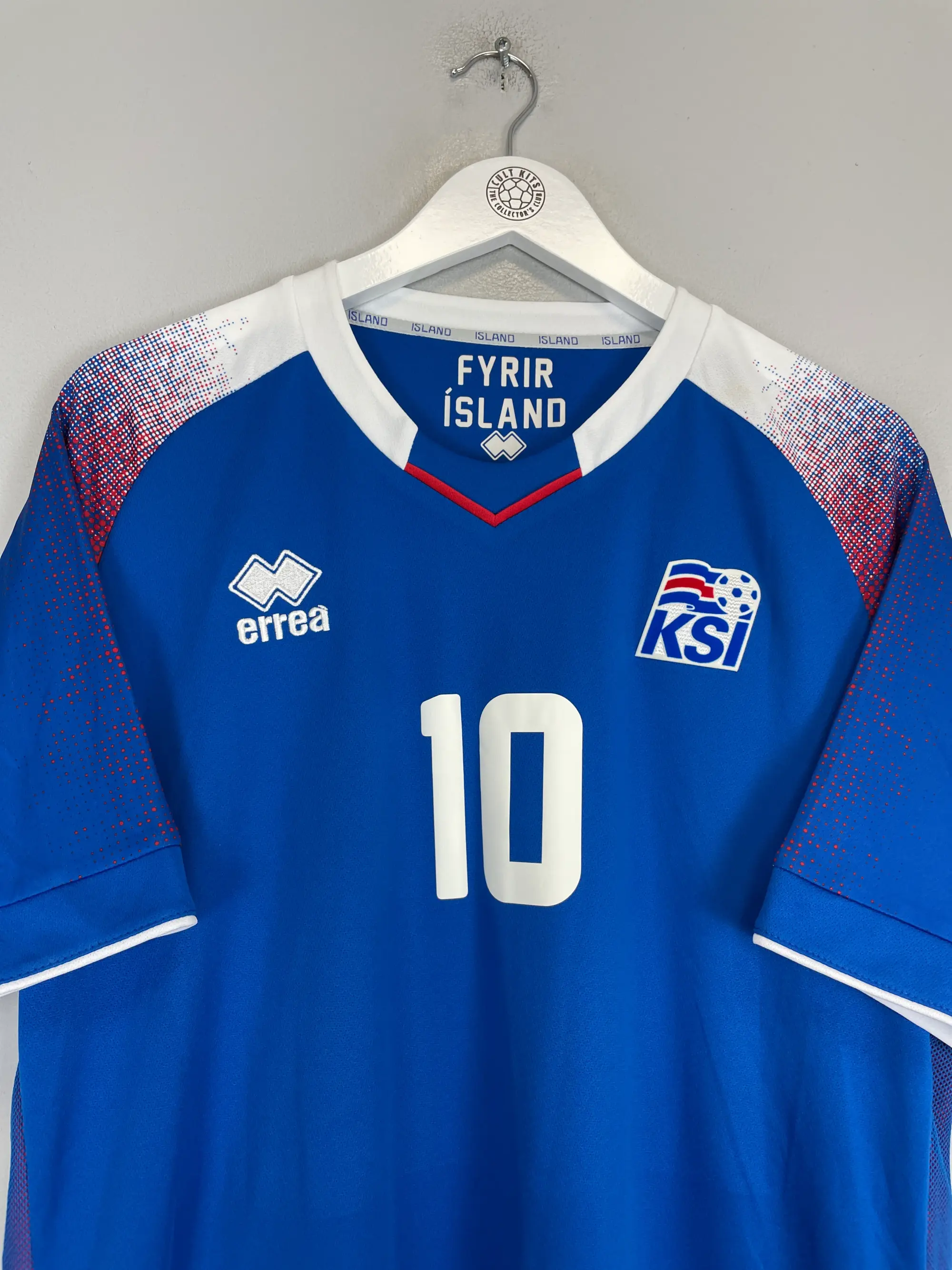 2018/19 ICELAND SIGURDSSON #10 HOME SHIRT (XXL) ERREA | Cult Kits