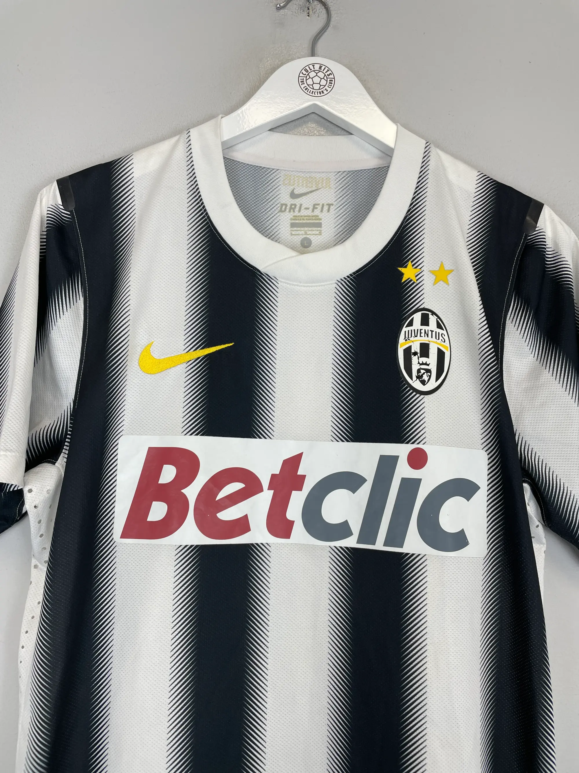 2011/12 JUVENTUS DEL PIERO #10 *PLAYER ISSUE* HOME SHIRT (L) NIKE | Cult Kits