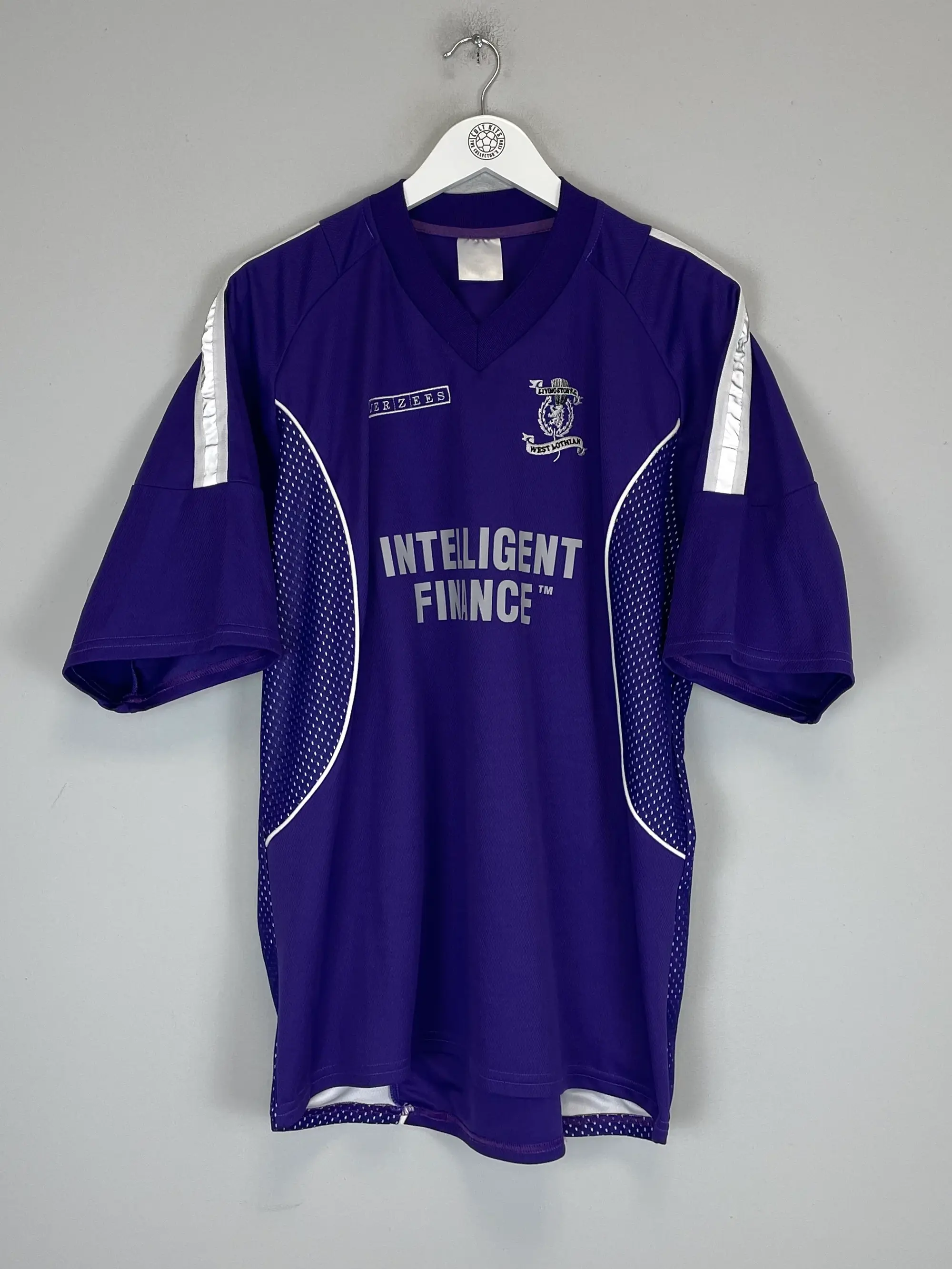 2003/04 LIVINGSTON AWAY SHIRT (XXL) JERZEES | Cult Kits