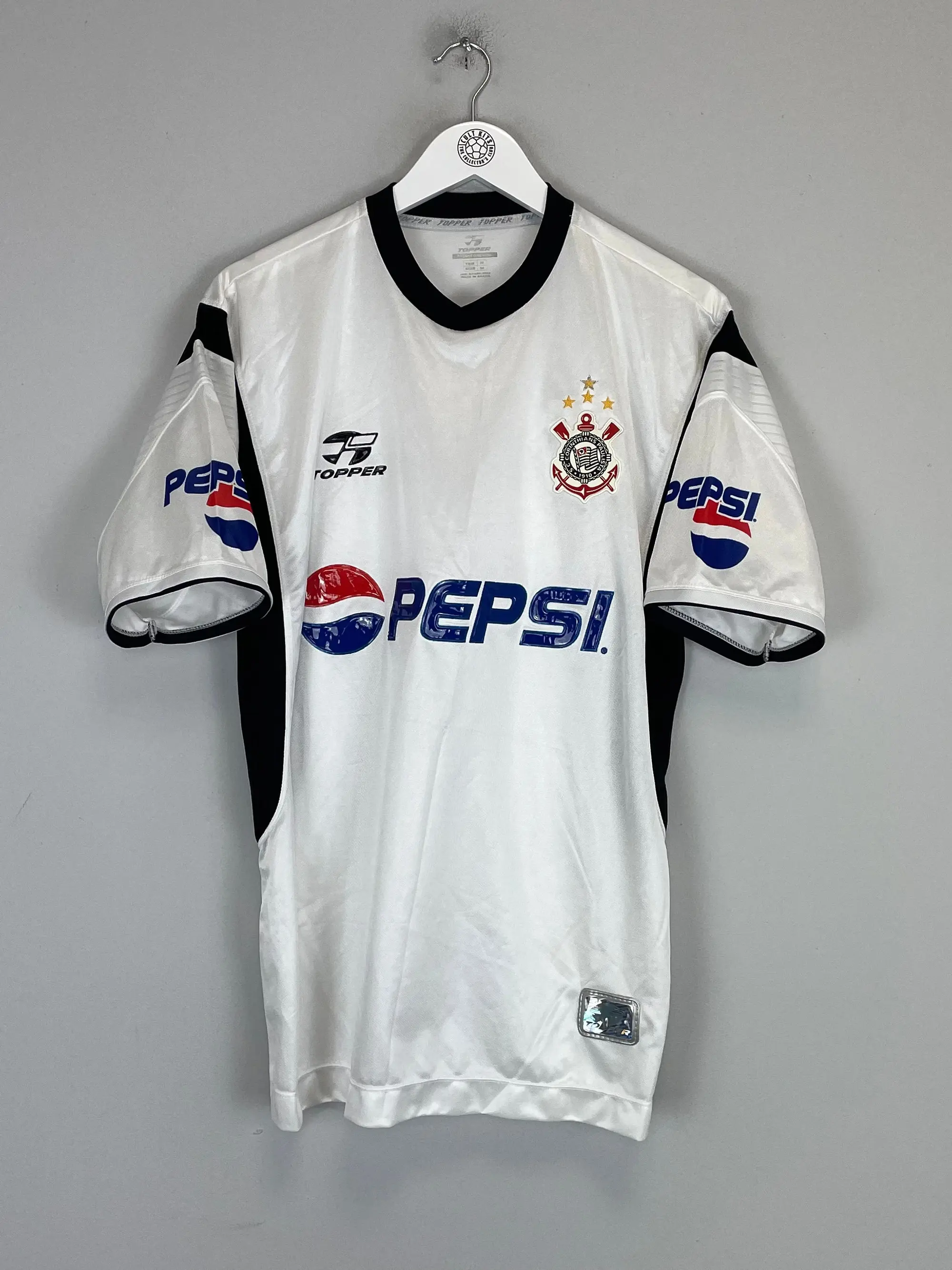 2002/03 CORINTHIANS #10 HOME SHIRT (M) TOPPER | Cult Kits
