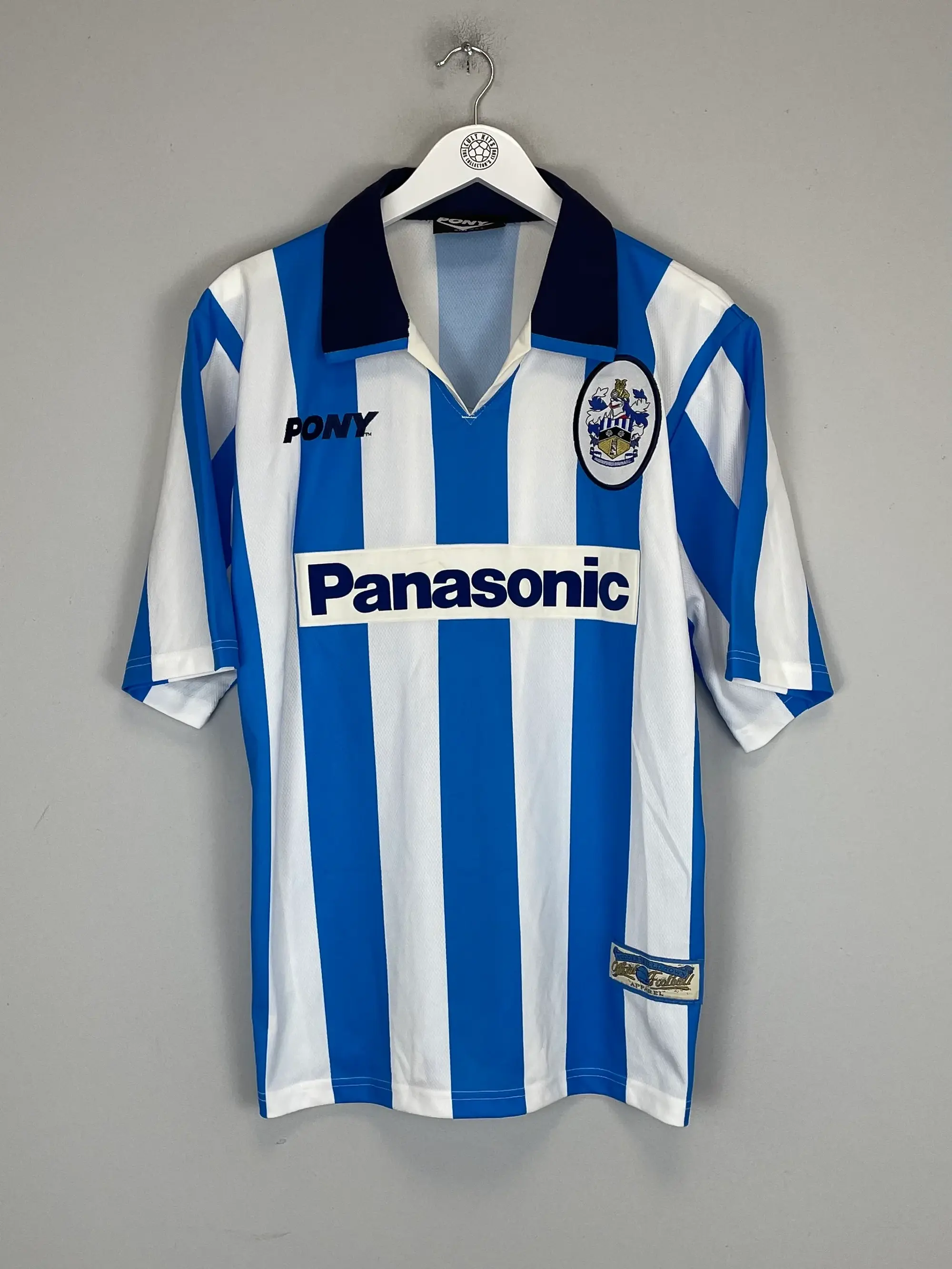 1997/99 HUDDERSFIELD HOME SHIRT (L) PONY | Cult Kits