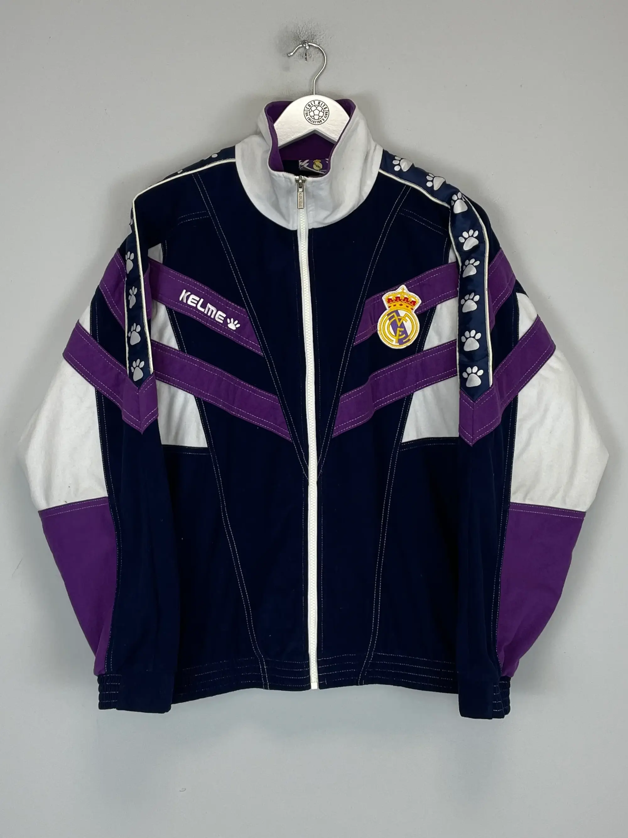 1997/98 REAL MADRID TRACK JACKET (M) KELME | Cult Kits