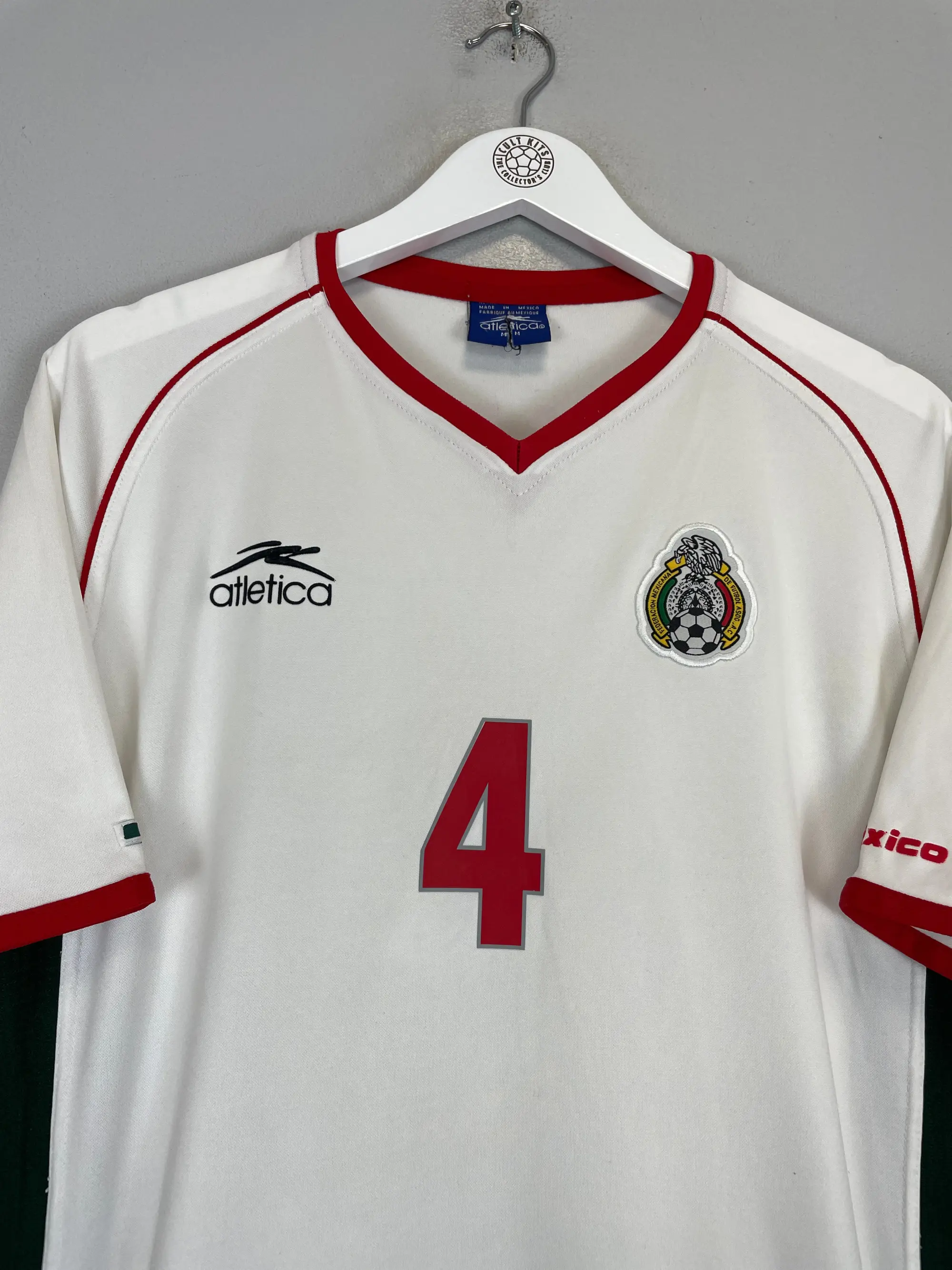 2002/03 MEXICO R.MARQUEZ #4 AWAY SHIRT (M) ATLETICA | Cult Kits