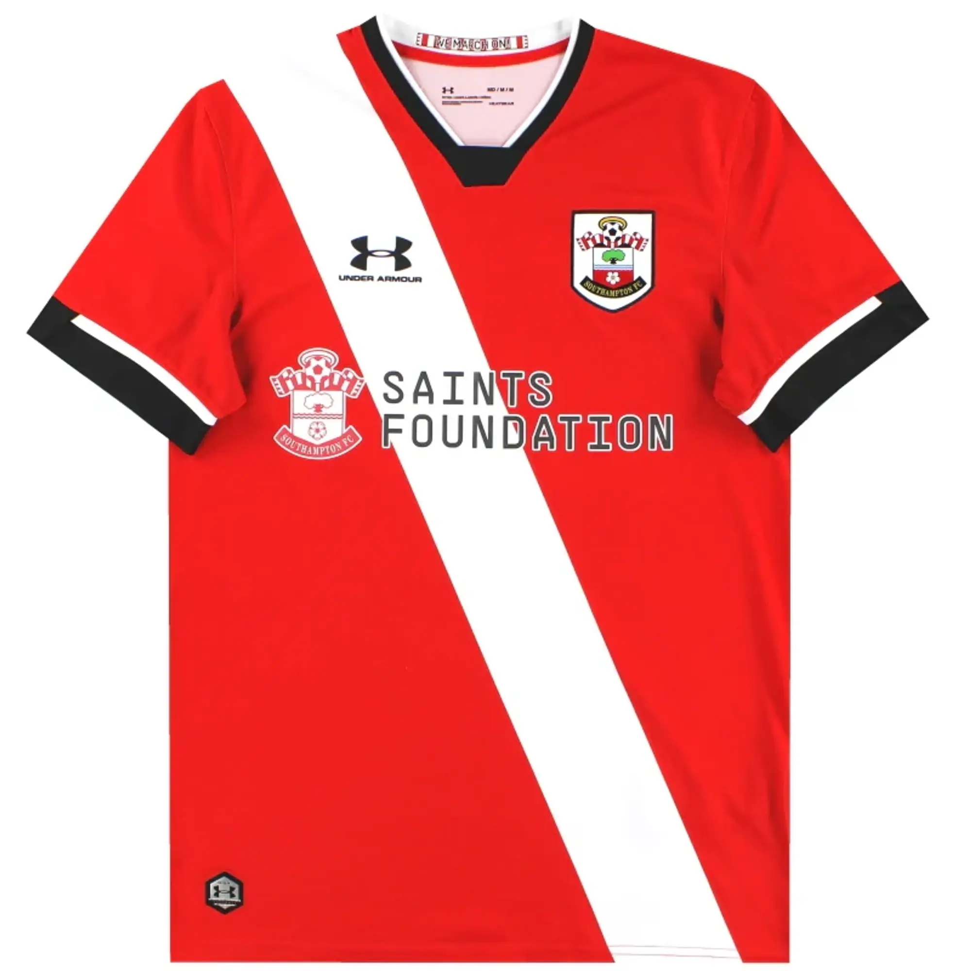 2020-21 Southampton Under Armour Home Shirt M - Southampton / Excellent / Medium