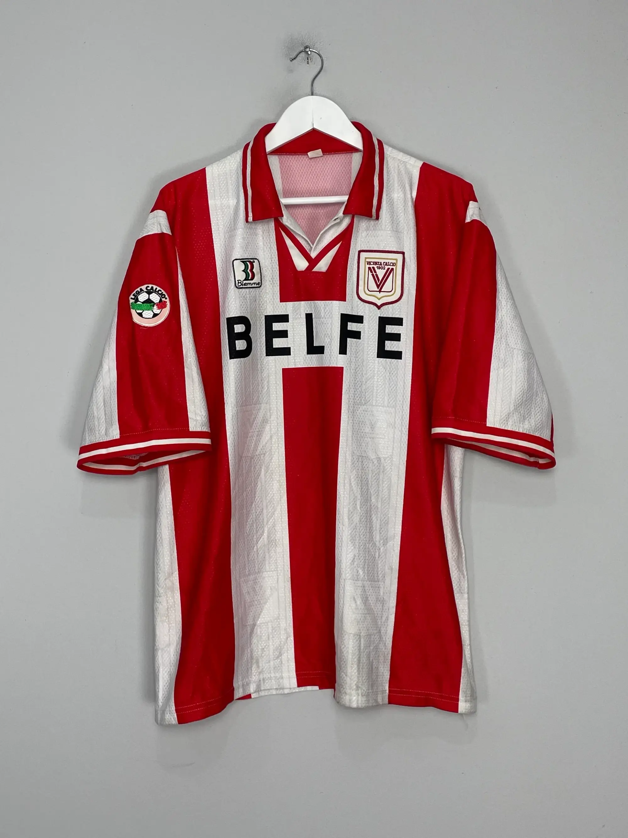 CULT KITS - 1998/99 VICENZA #19 HOME SHIRT (XL) BIEMME