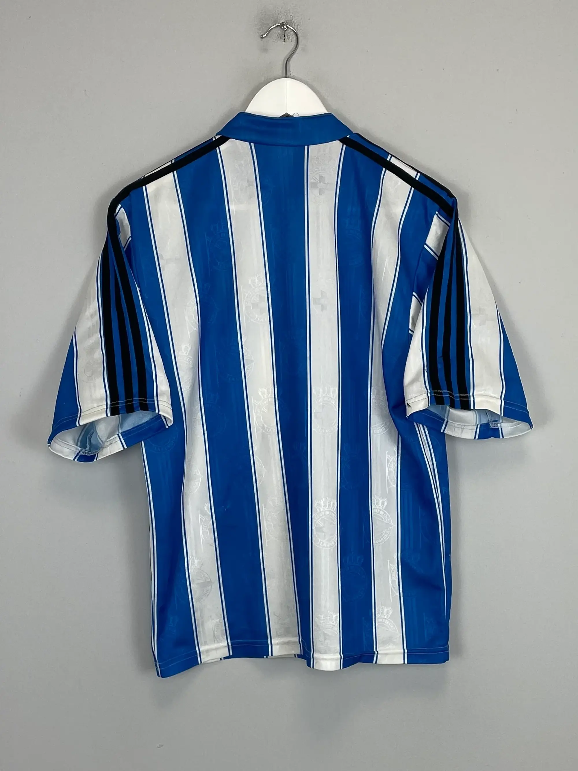CULT KITS - 1996/98 DEPORTIVO LA CORUNA HOME SHIRT (S) ADIDAS