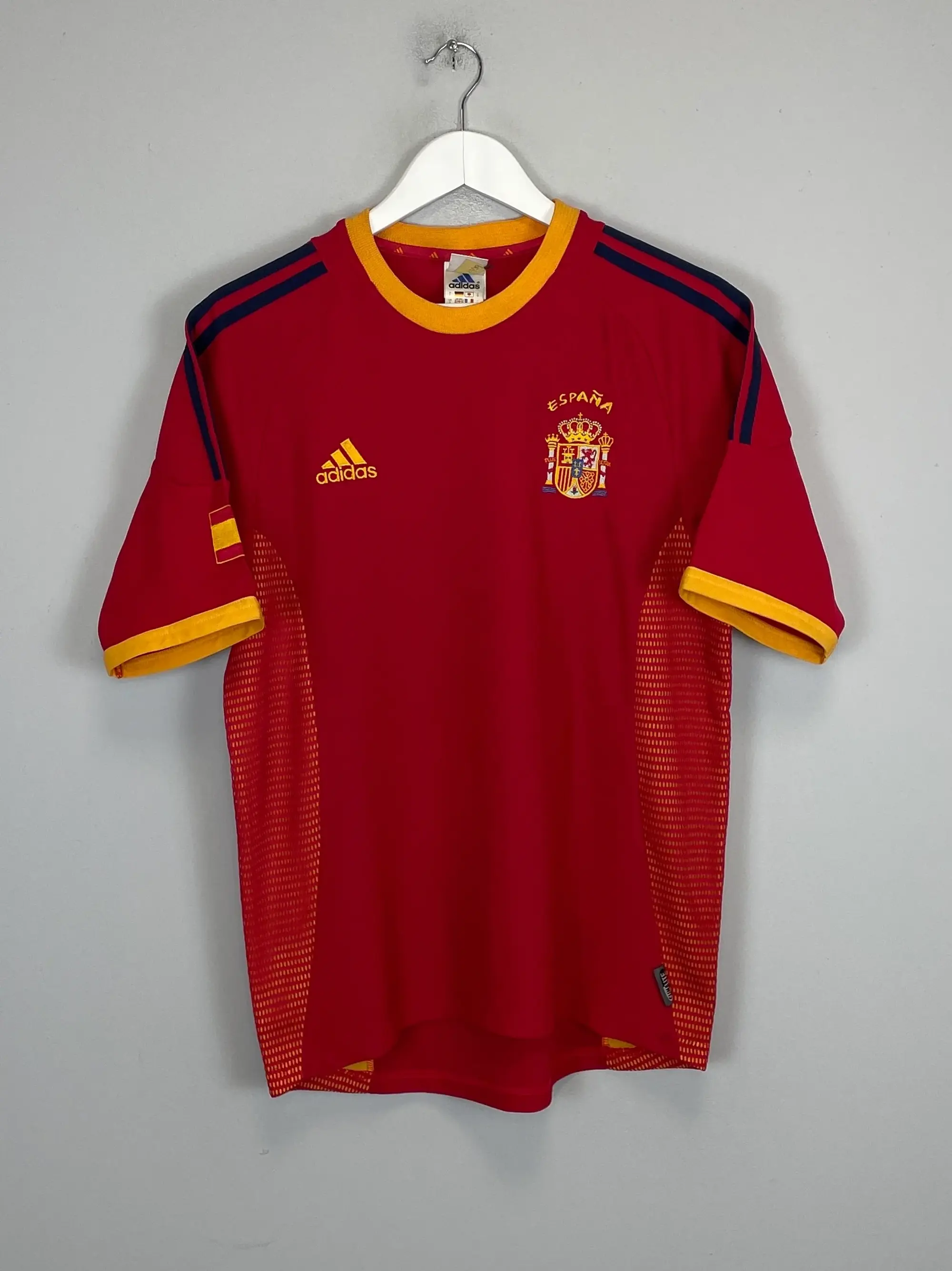 CULT KITS - 2002/04 SPAIN RAUL #7 HOME SHIRT (S) ADIDAS