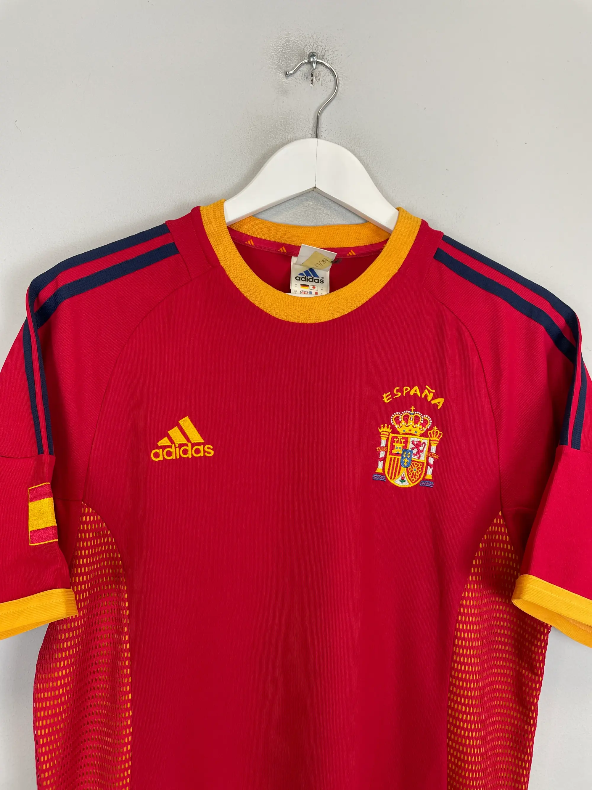 CULT KITS - 2002/04 SPAIN RAUL #7 HOME SHIRT (S) ADIDAS