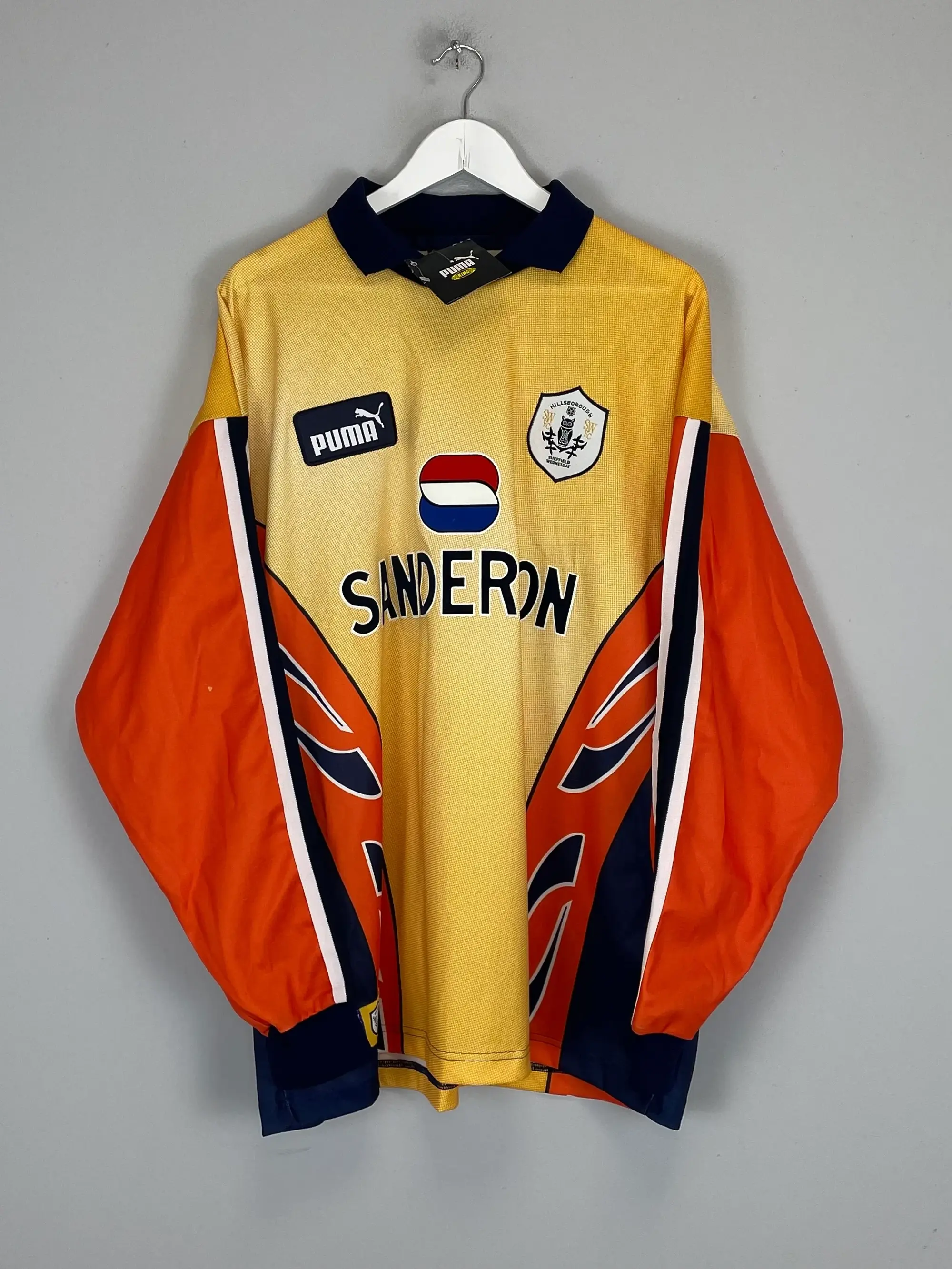 CULT KITS - 1997/98 SHEFFIELD WEDNESDAY PRESSMAN #1 *BNWT* GK SHIRT (XL) PUMA