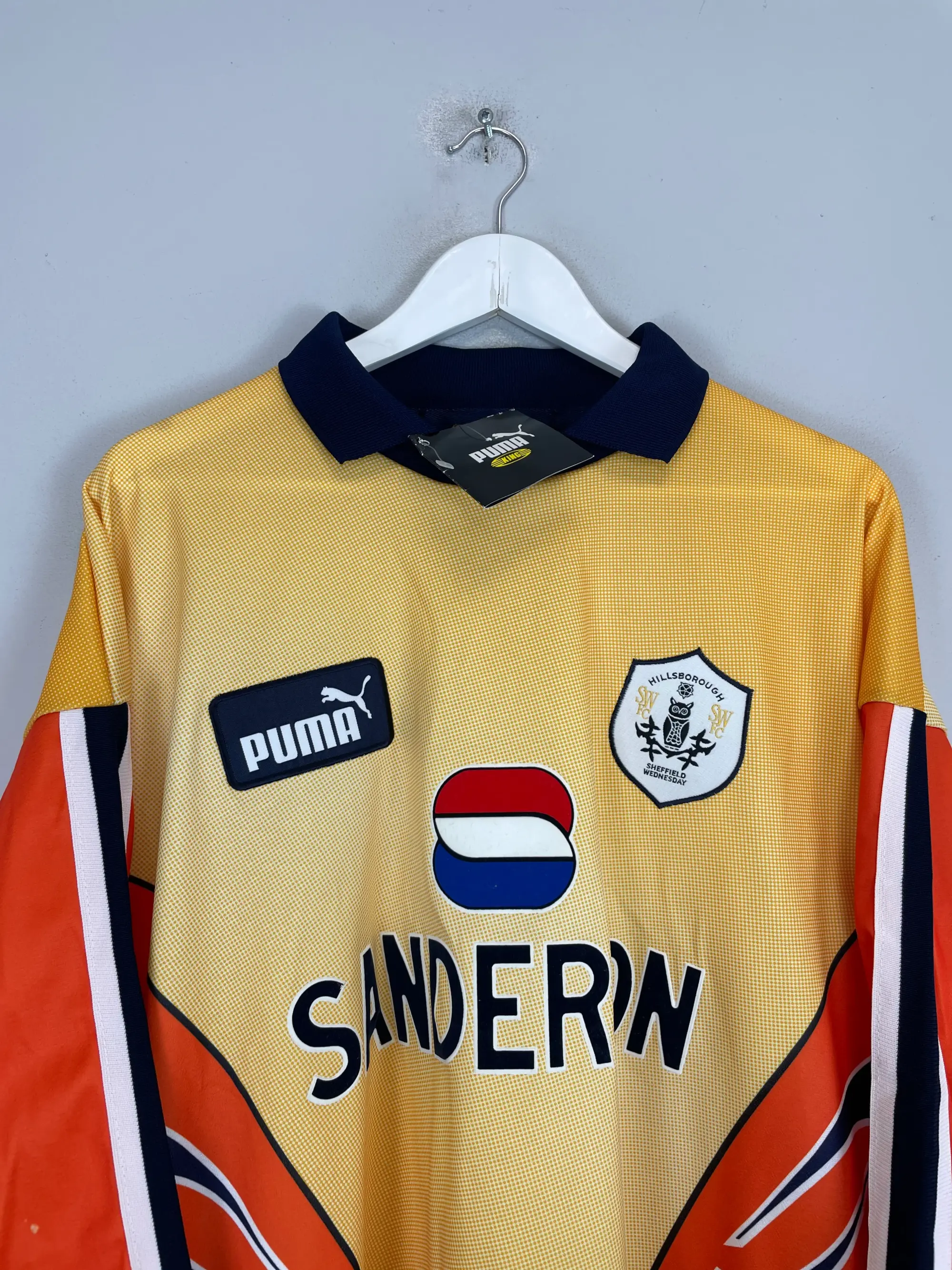 CULT KITS - 1997/98 SHEFFIELD WEDNESDAY PRESSMAN #1 *BNWT* GK SHIRT (XL) PUMA