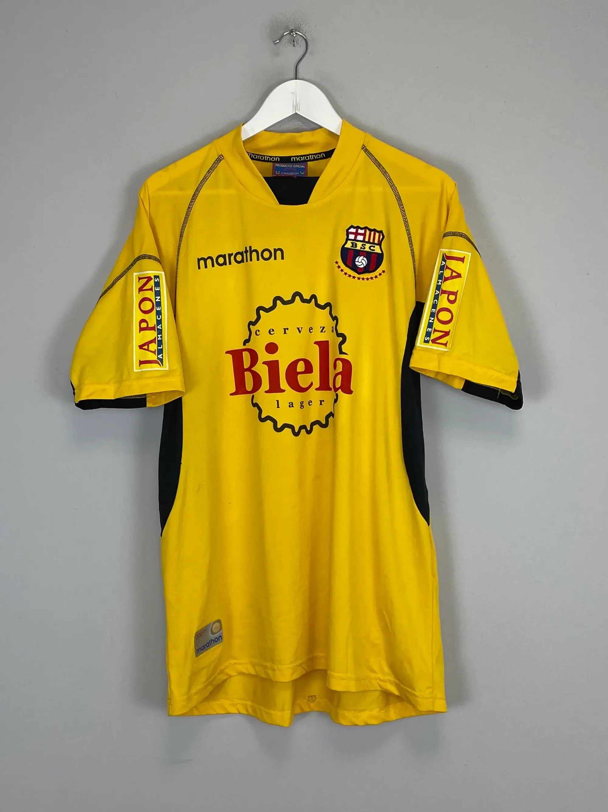 CULT KITS - 2003/04 SC BARCELONA HOME SHIRT (L) MARATHON