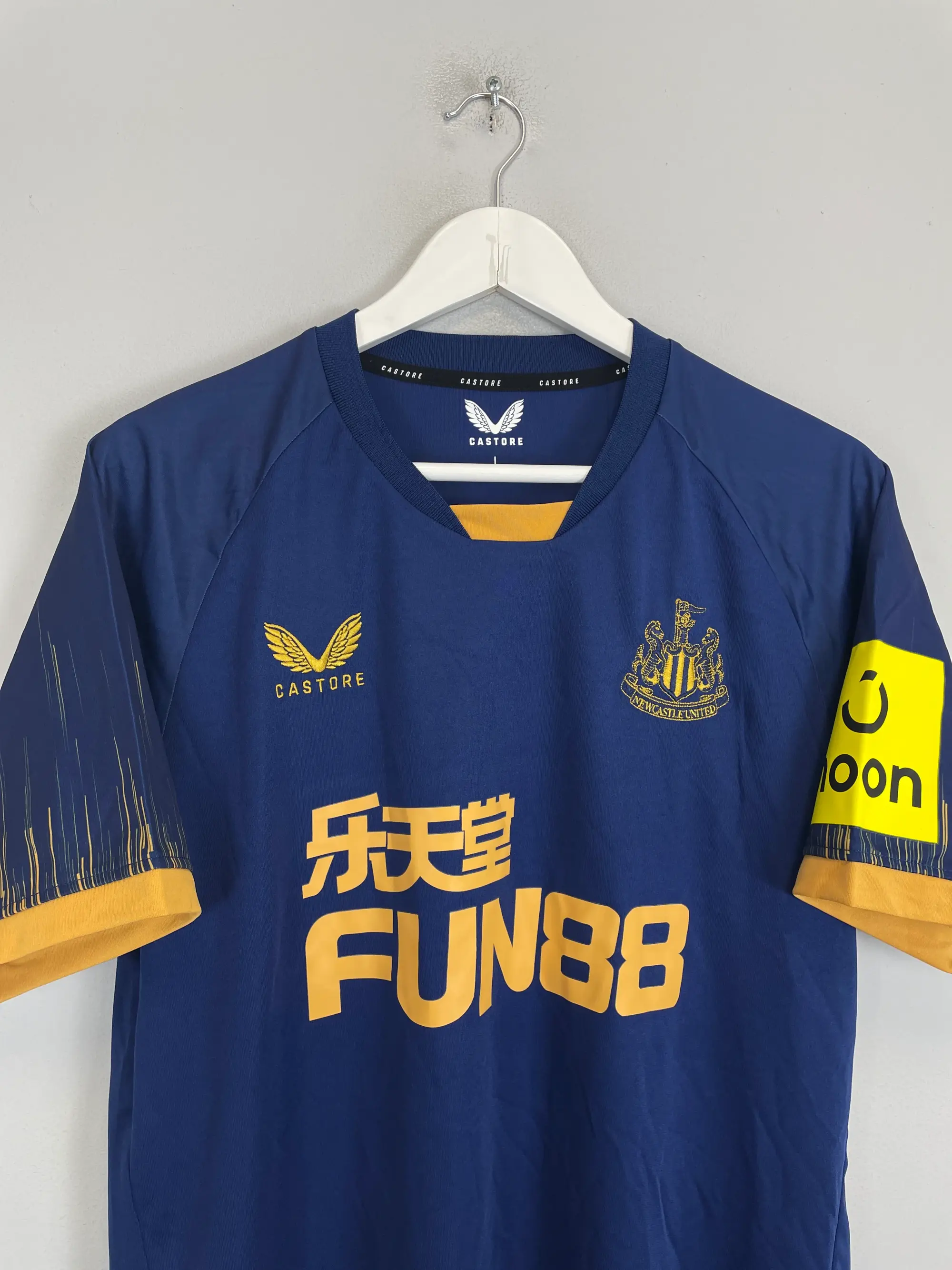 CULT KITS - 2022/23 NEWCASTLE UNITED WOOD #20 AWAY SHIRT (L) CASTORE