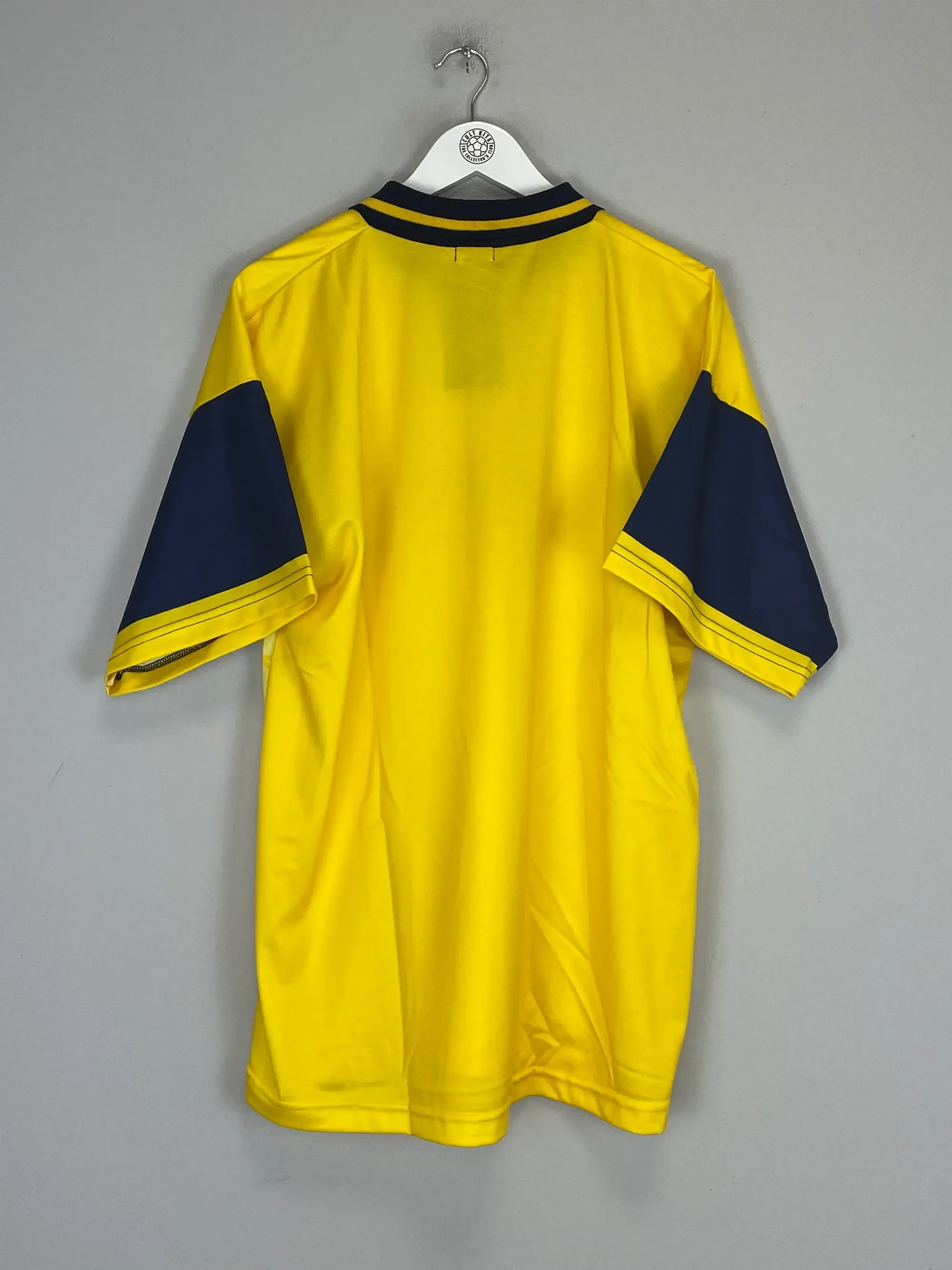 CULT KITS - 1994/96 OXFORD UNITED *MINT* HOME SHIRT (XL) MANOR LEISURE