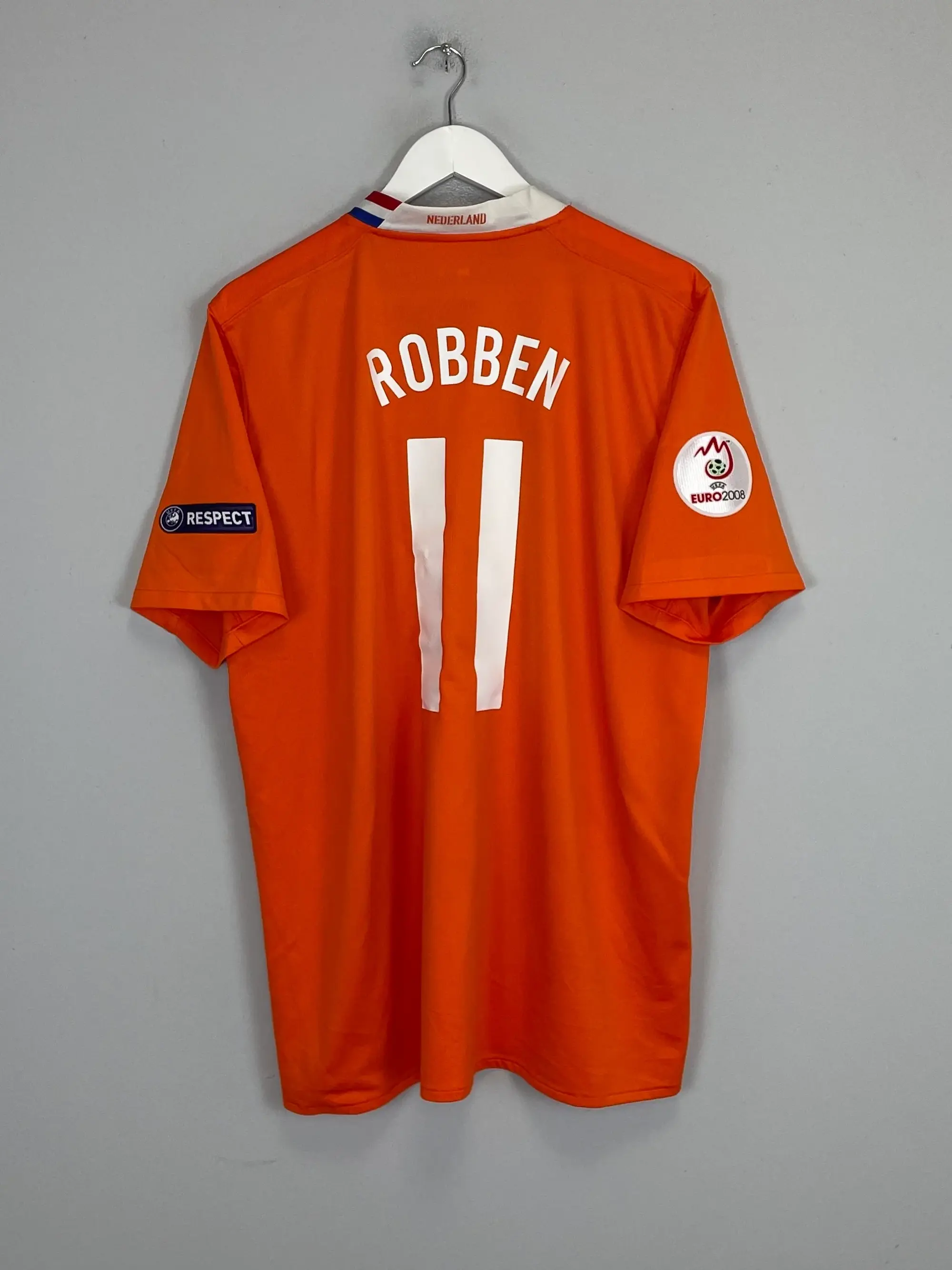 CULT KITS - 2008/10 NETHERLANDS ROBBEN #11 HOME SHIRT (XL) NIKE