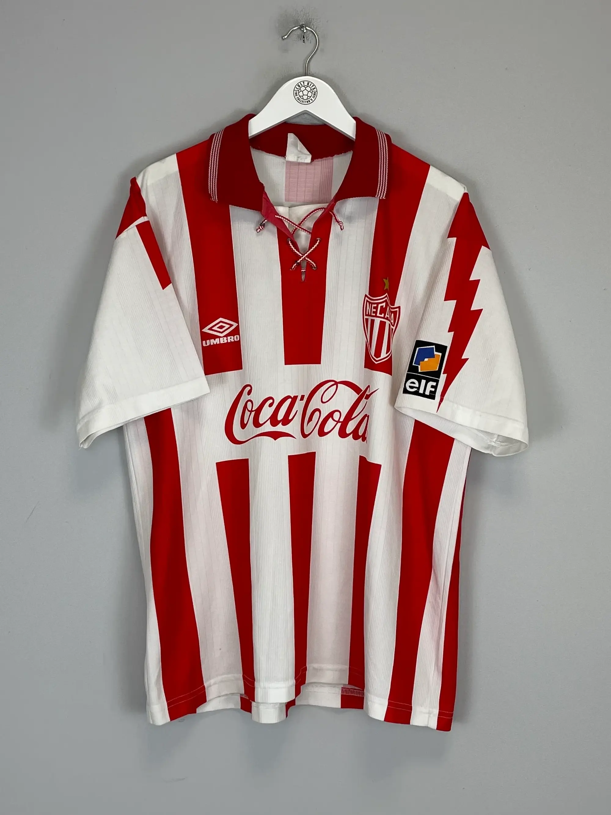 CULT KITS - 1995/96 NECAXA HOME SHIRT (XL) UMBRO