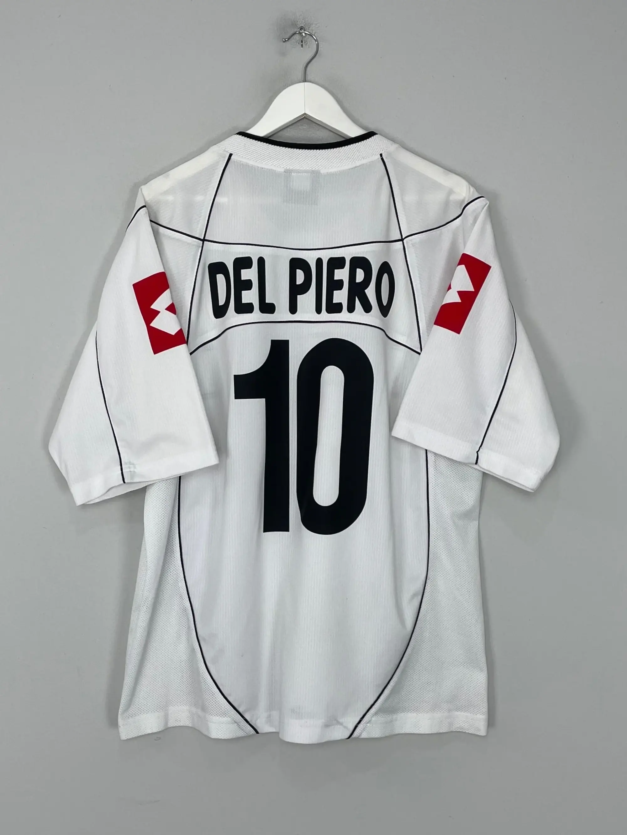 CULT KITS - 2002/03 JUVENTUS DEL PIERO #10 AWAY SHIRT (XL) LOTTO