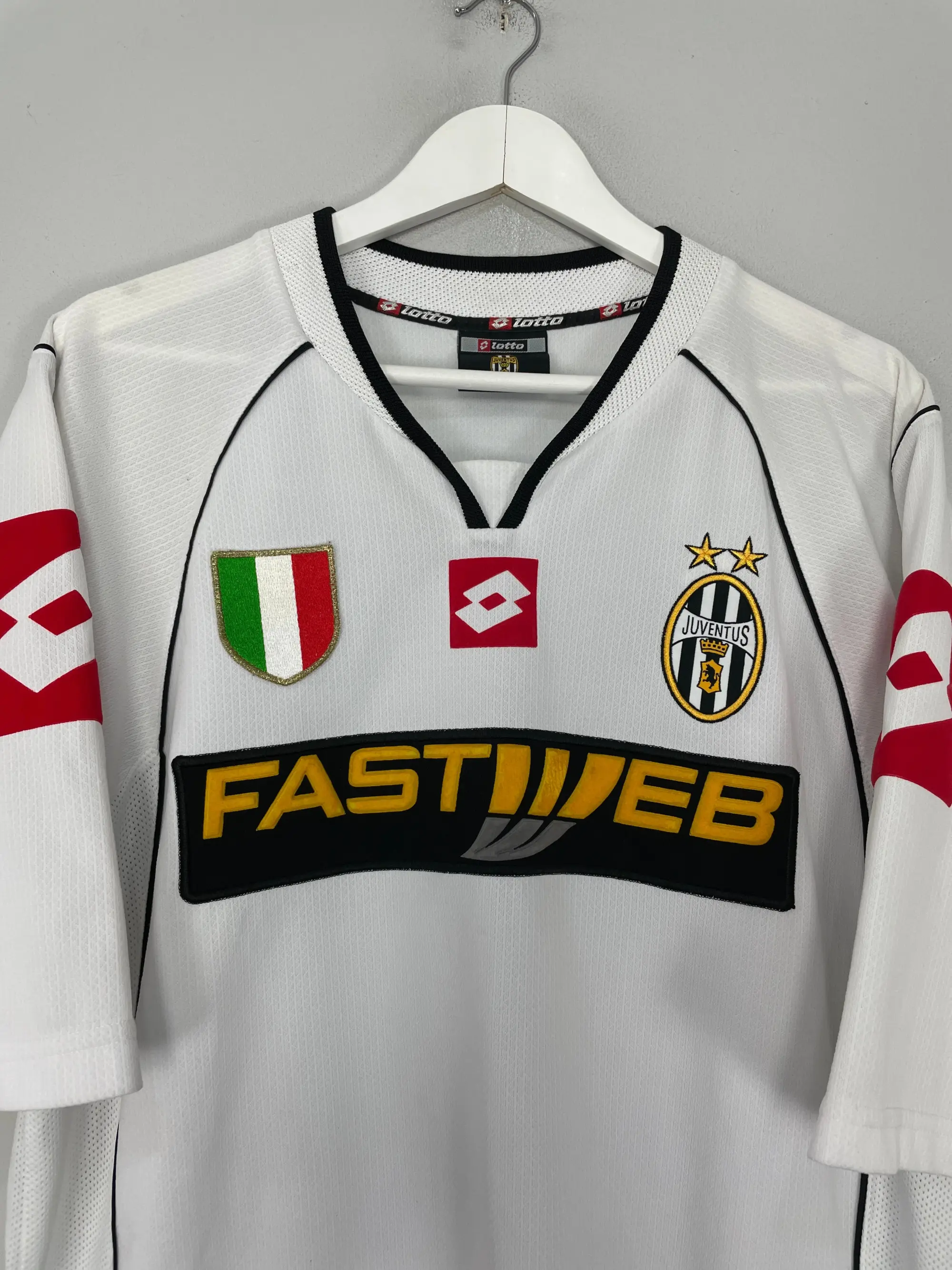 CULT KITS - 2002/03 JUVENTUS DEL PIERO #10 AWAY SHIRT (XL) LOTTO