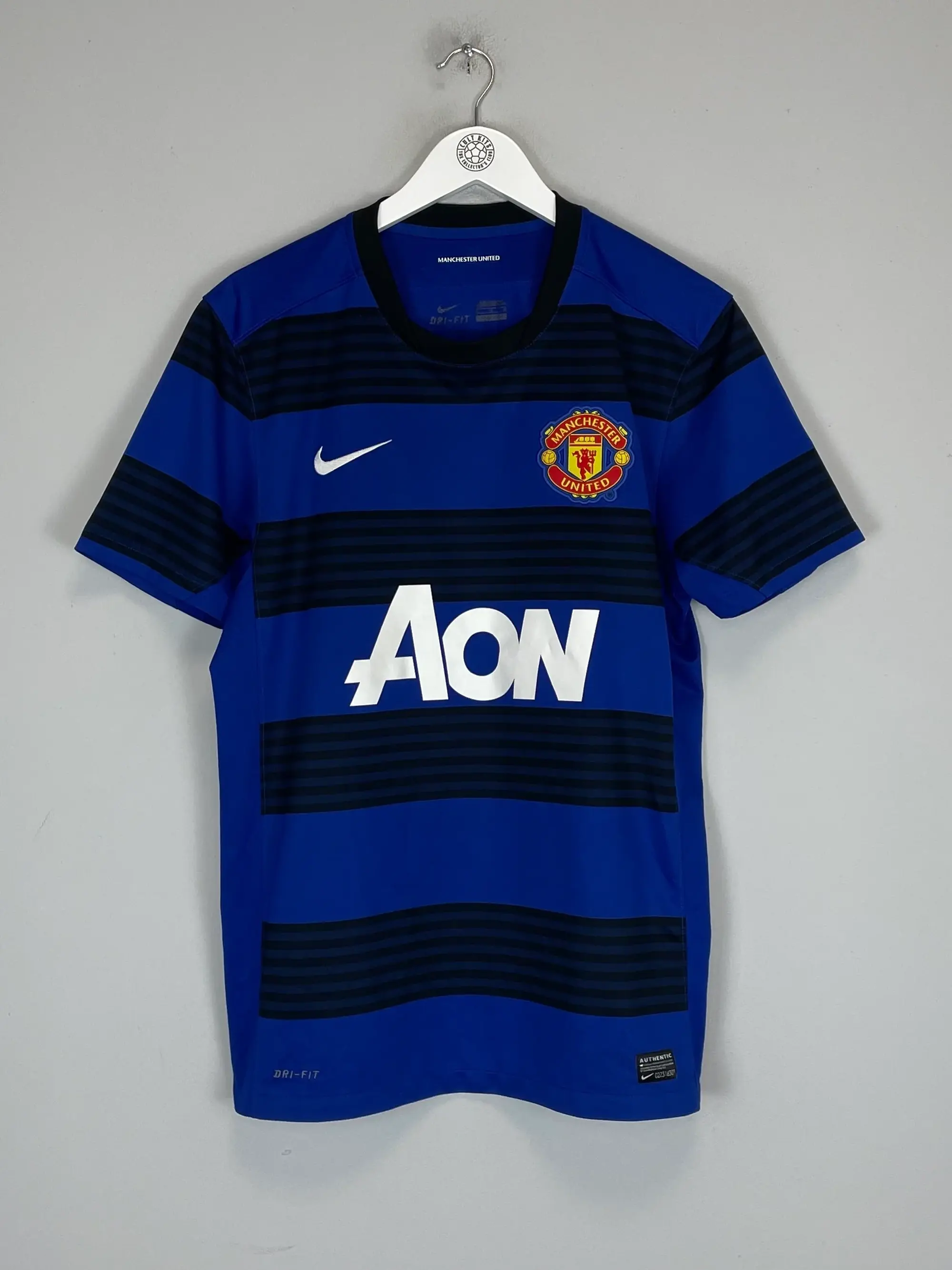 CULT KITS - 2009/10 MANCHESTER UNITED HARGREAVES #4 HOME SHIRT (M) NIKE