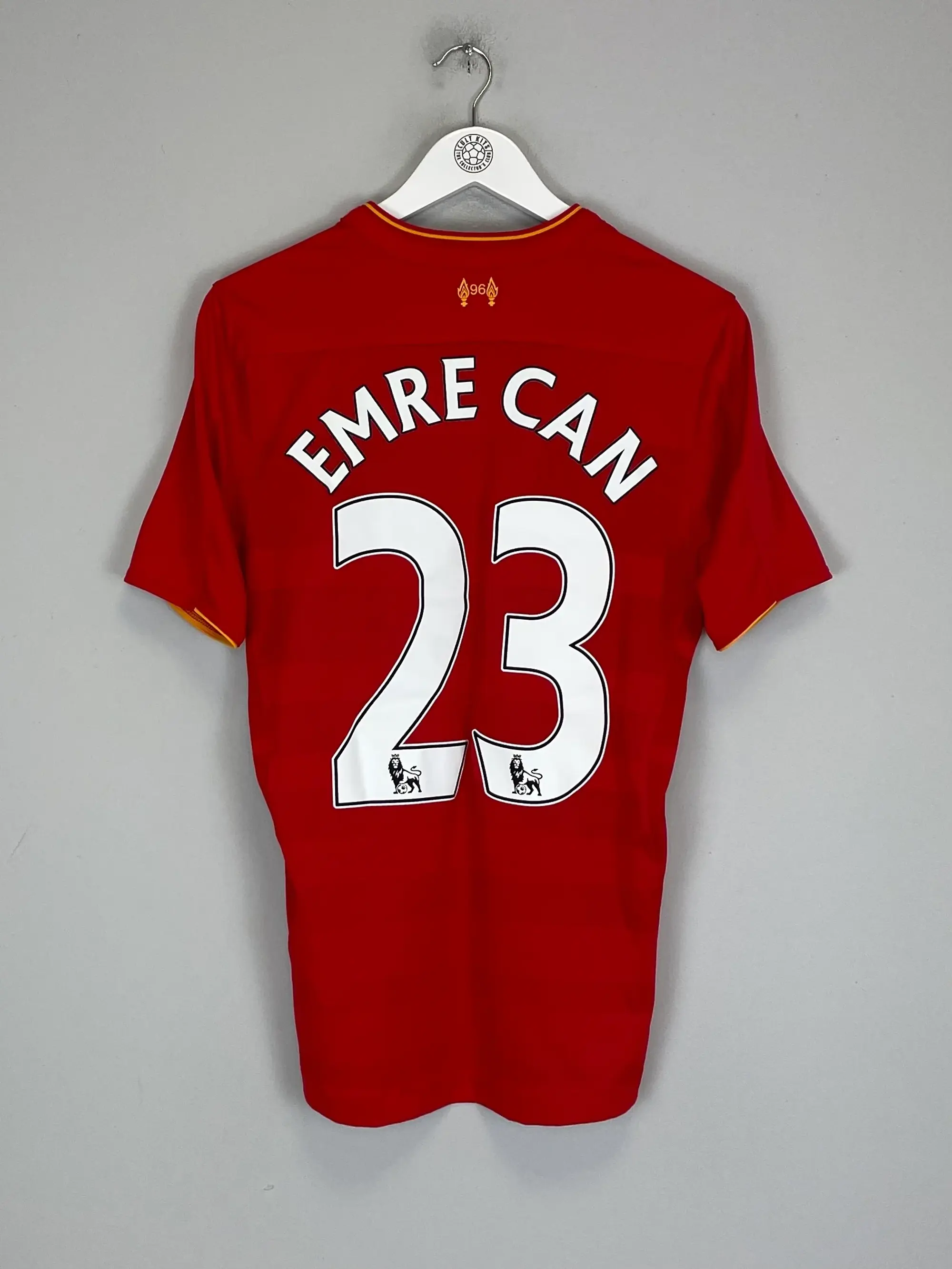 CULT KITS - 2016/17 LIVERPOOL EMRE CAN #23 HOME SHIRT (S) NEW BALANCE