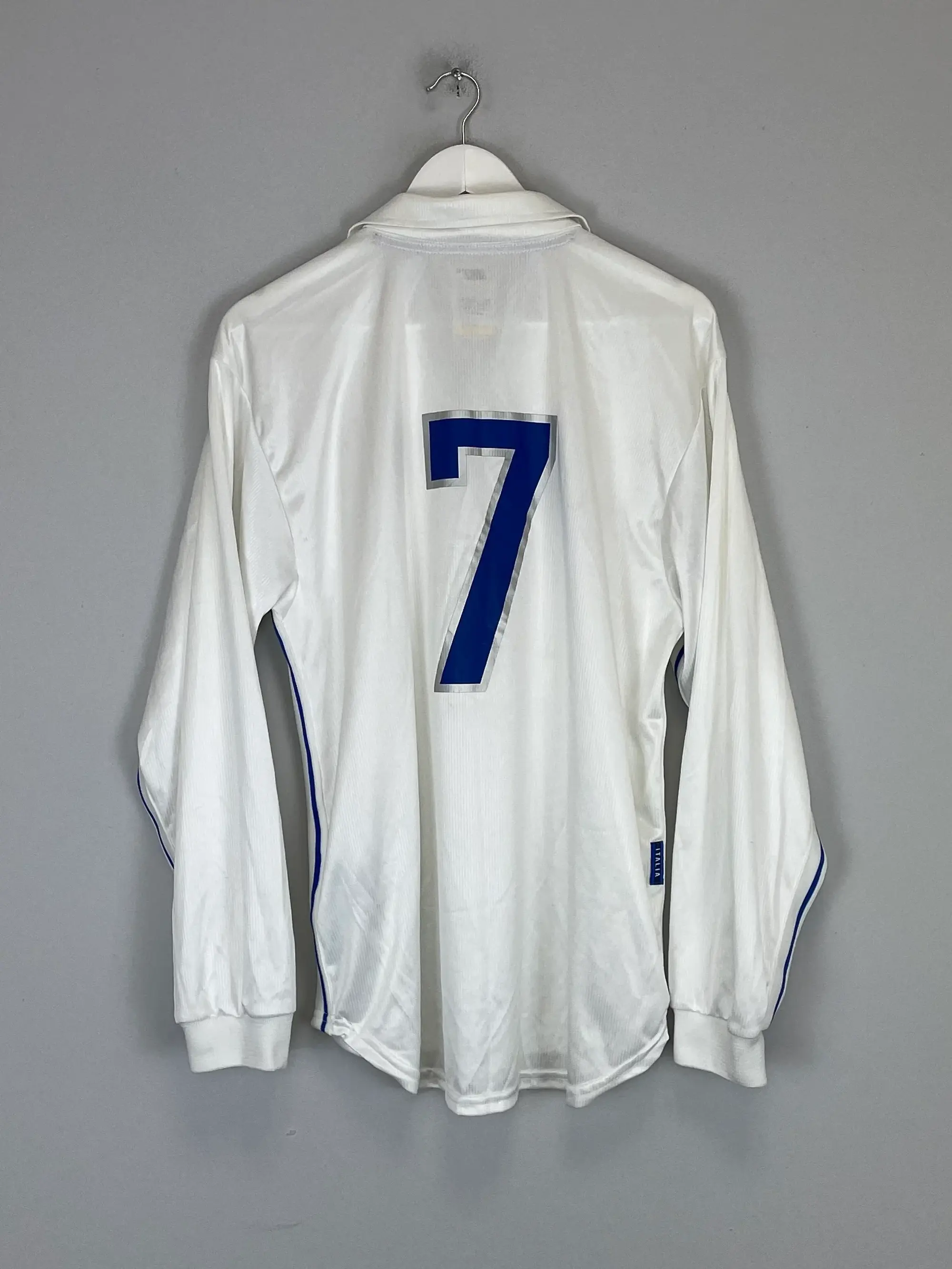 CULT KITS - 1997/98 ITALY #7 L/S *PLAYER ISSUE* AWAY SHIRT (L) NIKE
