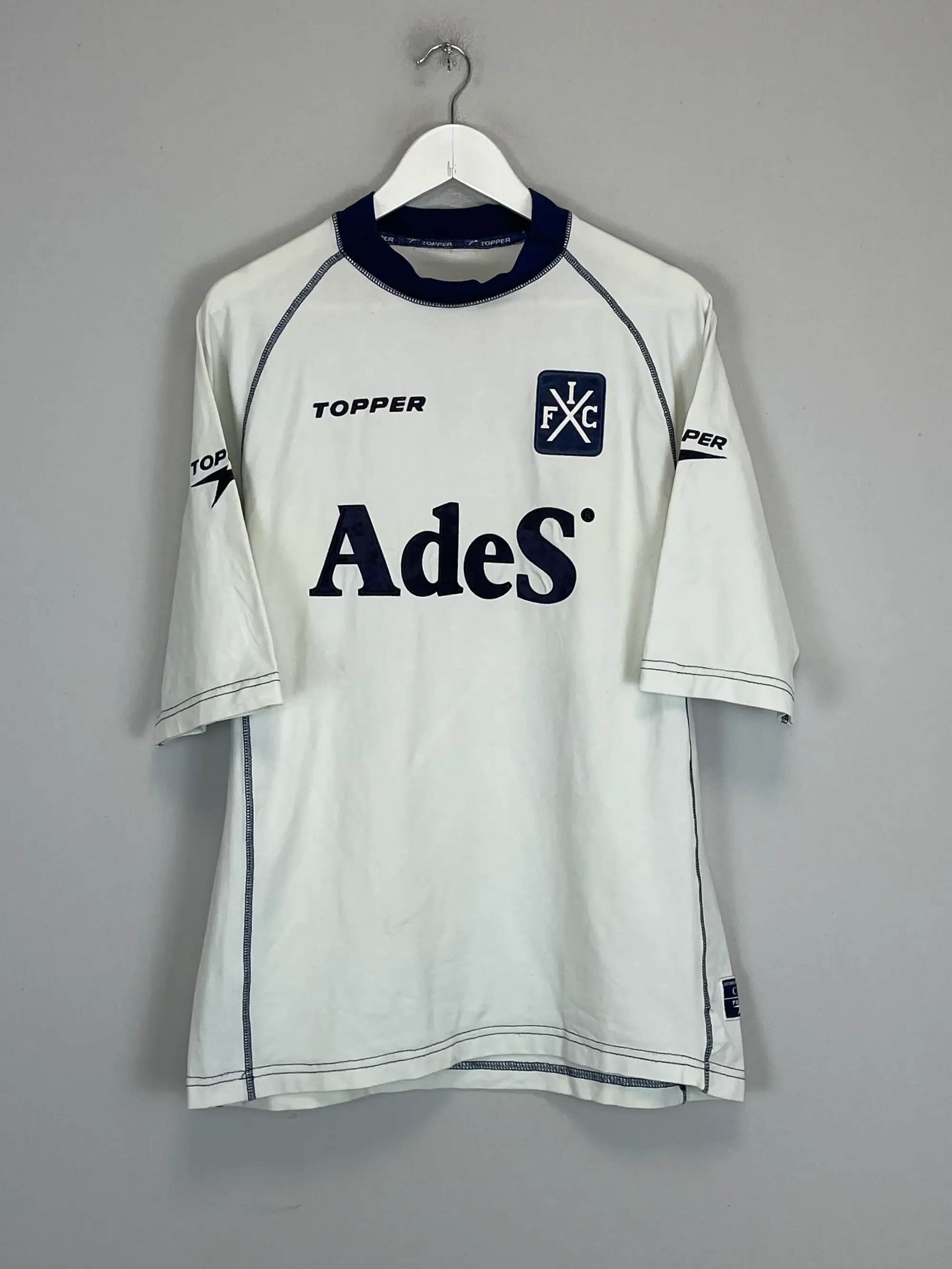 CULT KITS - 2000/01 INDEPENDIENTE #18 (FORLAN) AWAY SHIRT (XL) TOPPER