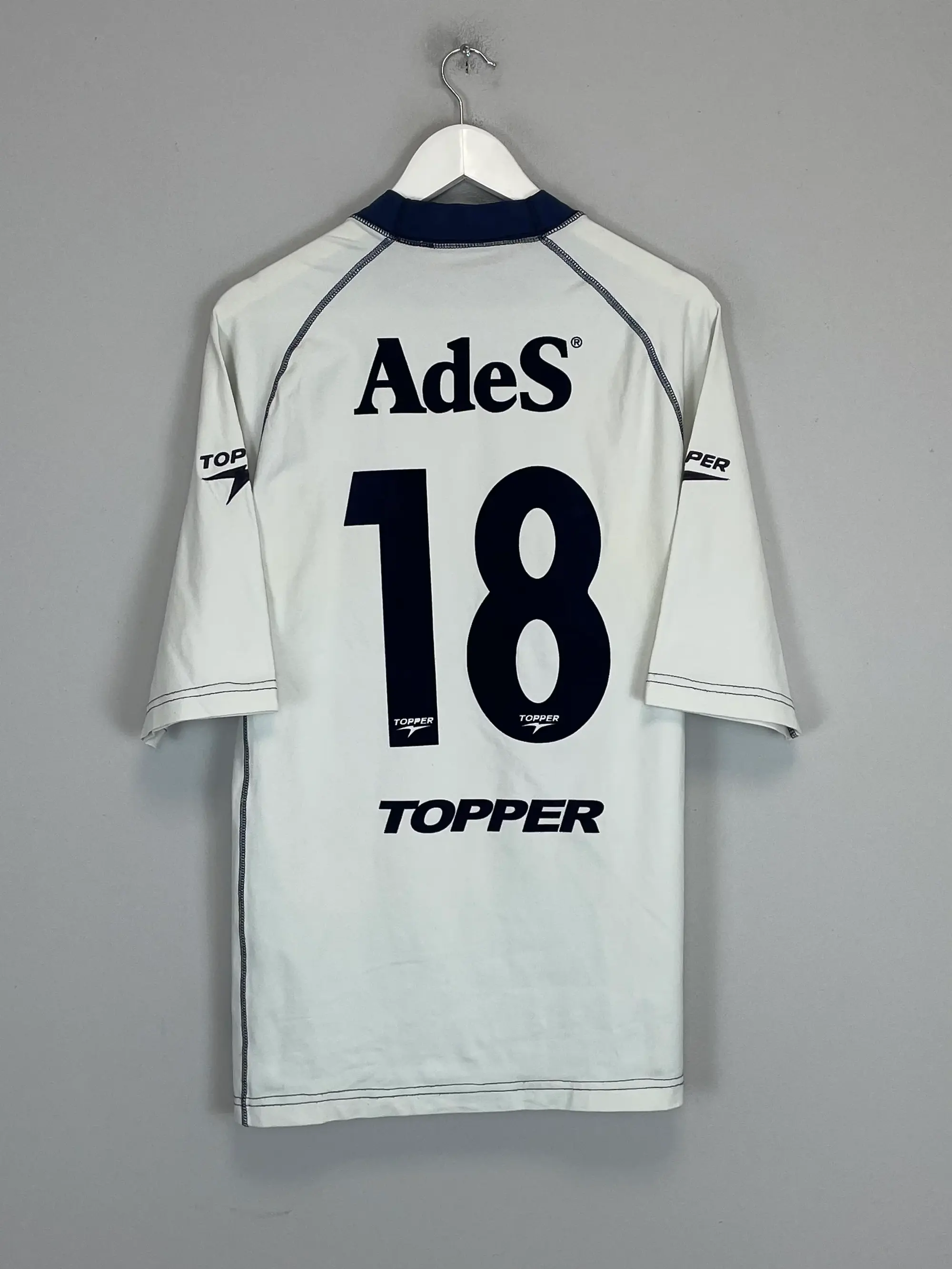 CULT KITS - 2000/01 INDEPENDIENTE #18 (FORLAN) AWAY SHIRT (XL) TOPPER