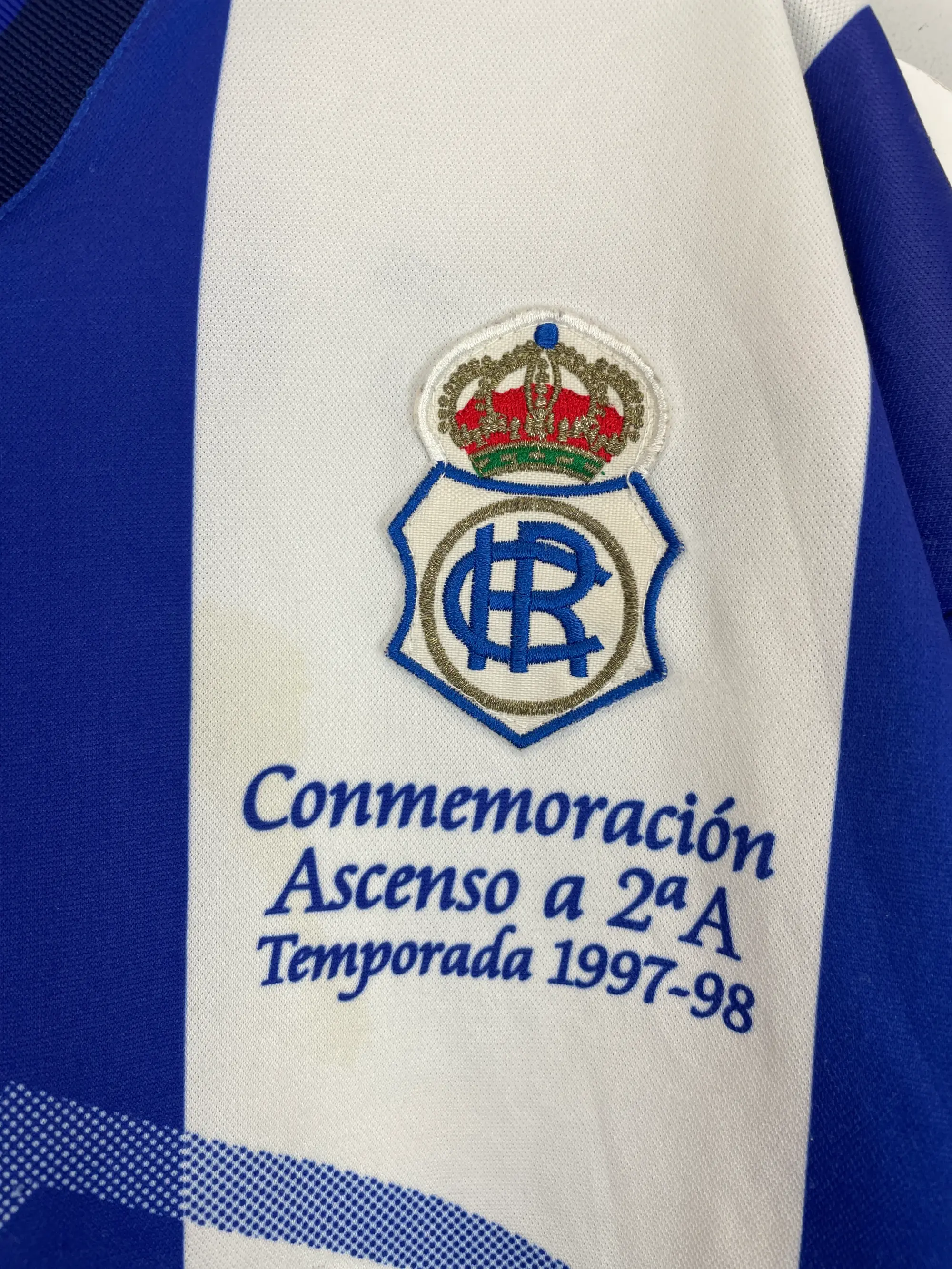 CULT KITS - 1997/98 RECREATIVO HUELVA SPECIAL SHIRT (M) KELME