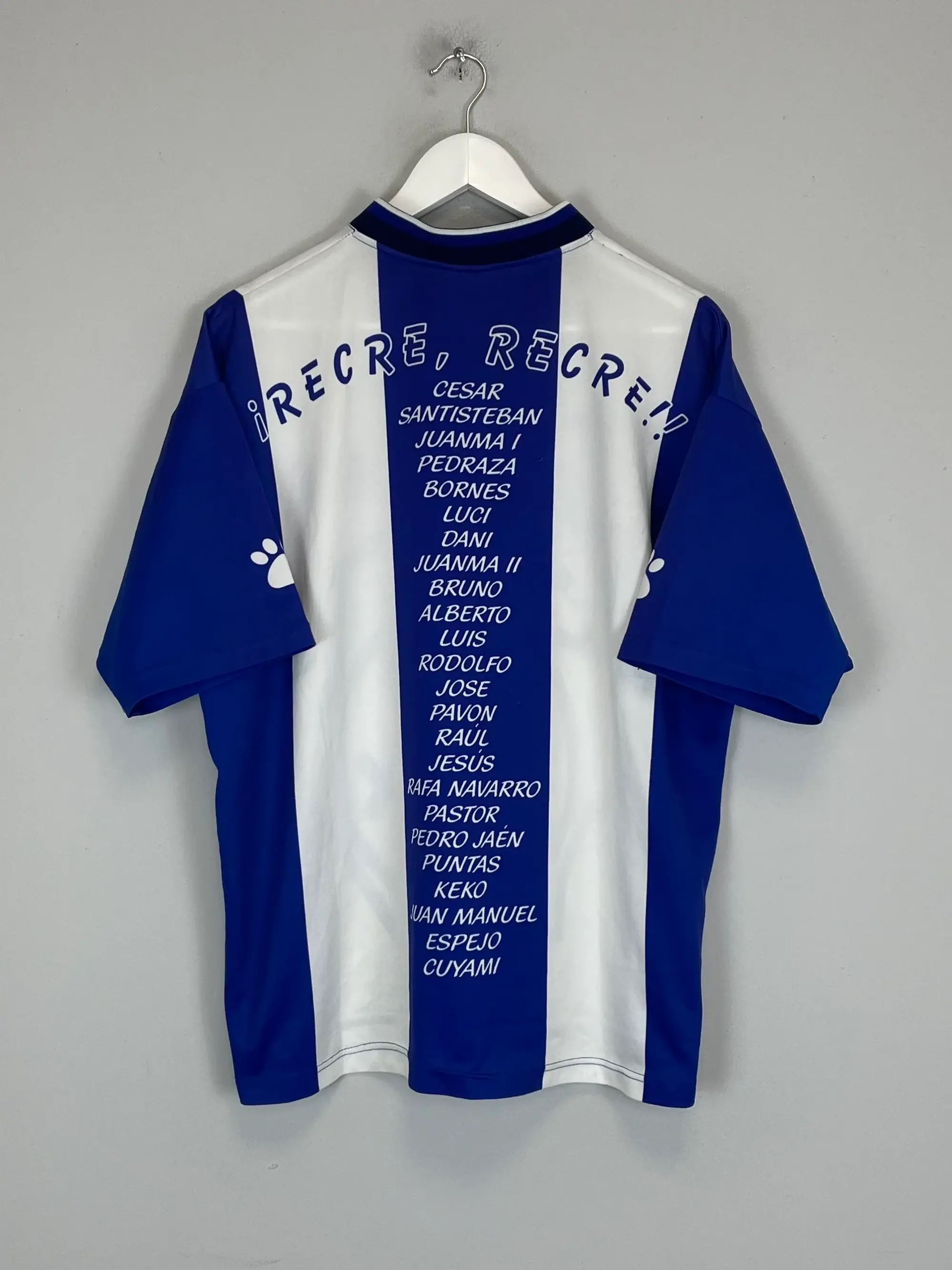 CULT KITS - 1997/98 RECREATIVO HUELVA SPECIAL SHIRT (M) KELME