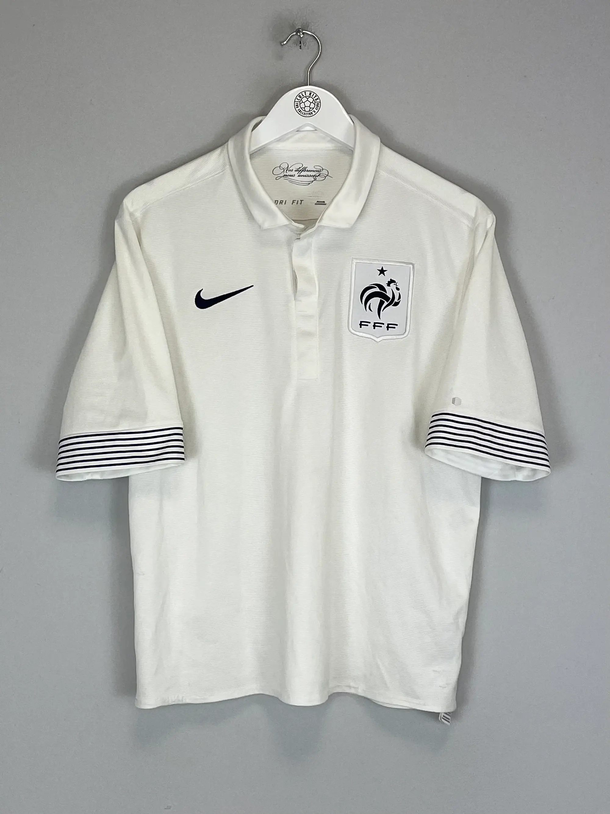 CULT KITS - 2012/13 FRANCE AWAY SHIRT (L) NIKE