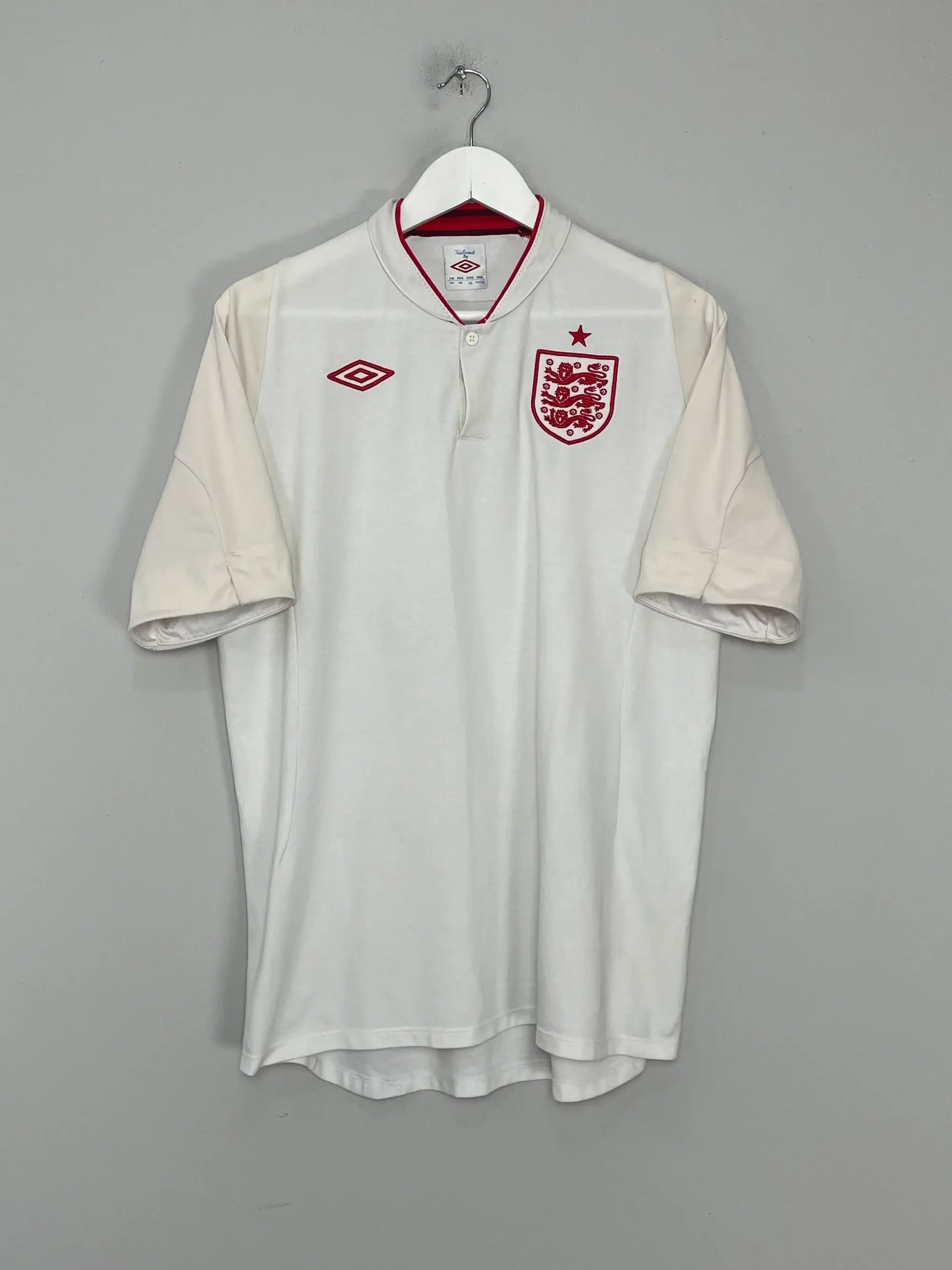 CULT KITS - 2012/13 ENGLAND HOME SHIRT (L) UMBRO