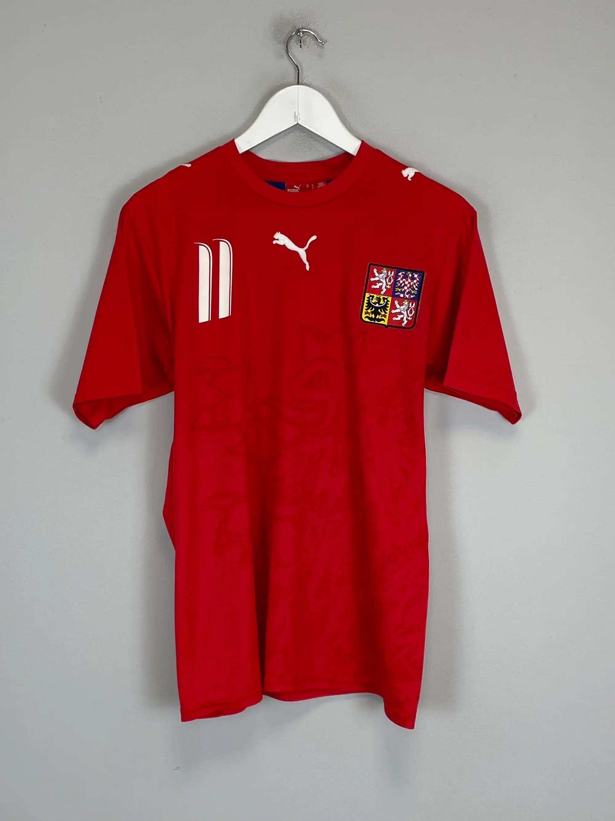 CULT KITS - 2006/07 CZECH REPUBLIC NEDVED #11 HOME SHIRT (S) PUMA