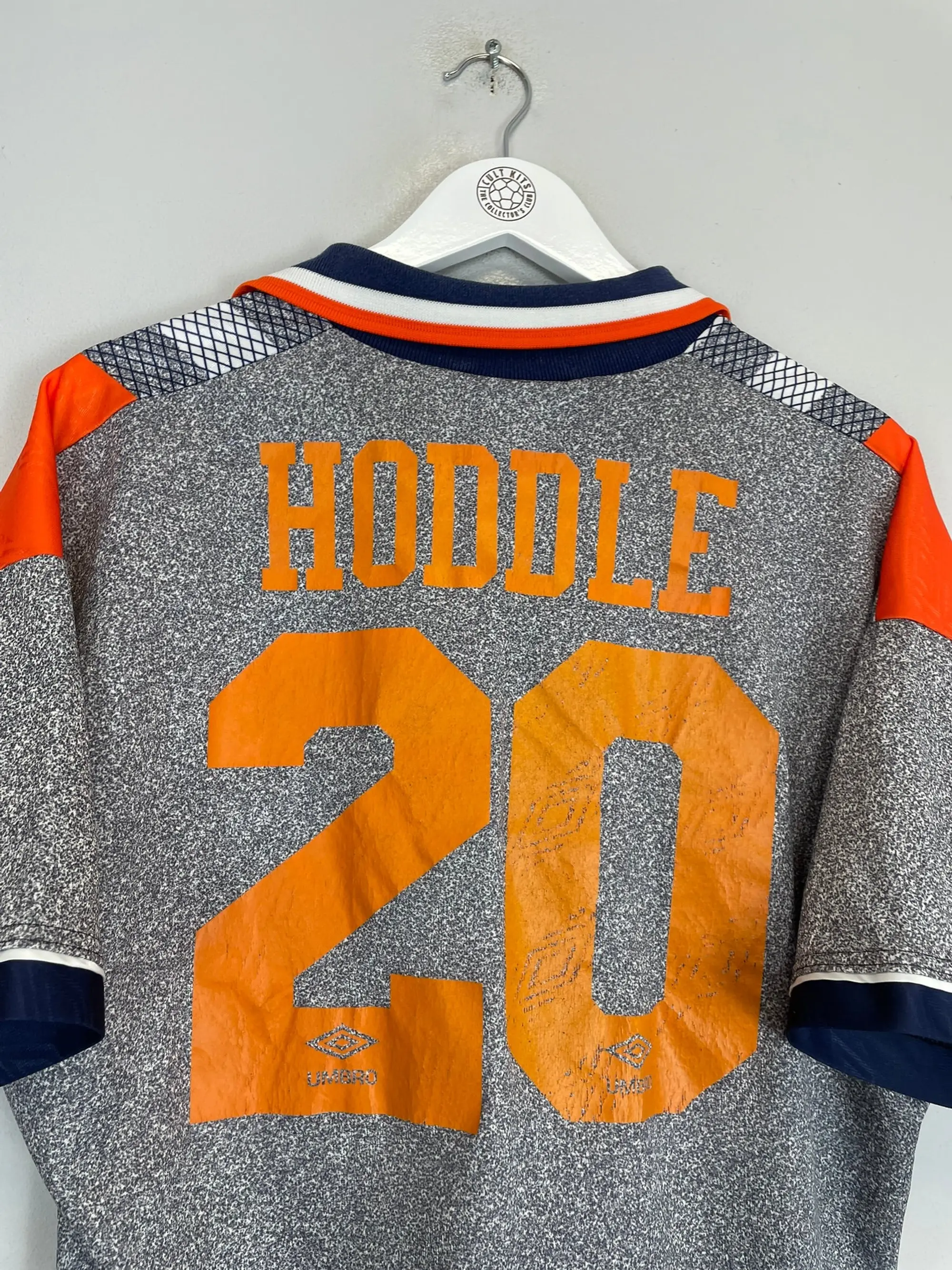 CULT KITS - 1994/96 CHELSEA HODDLE #20 AWAY SHIRT (L) UMBRO