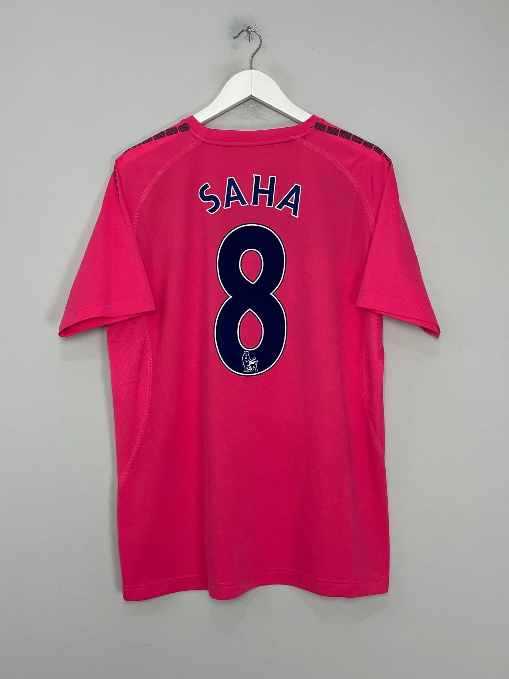 CULT KITS - 2010/11 EVERTON SAHA #8 AWAY SHIRT (L) LE COQ