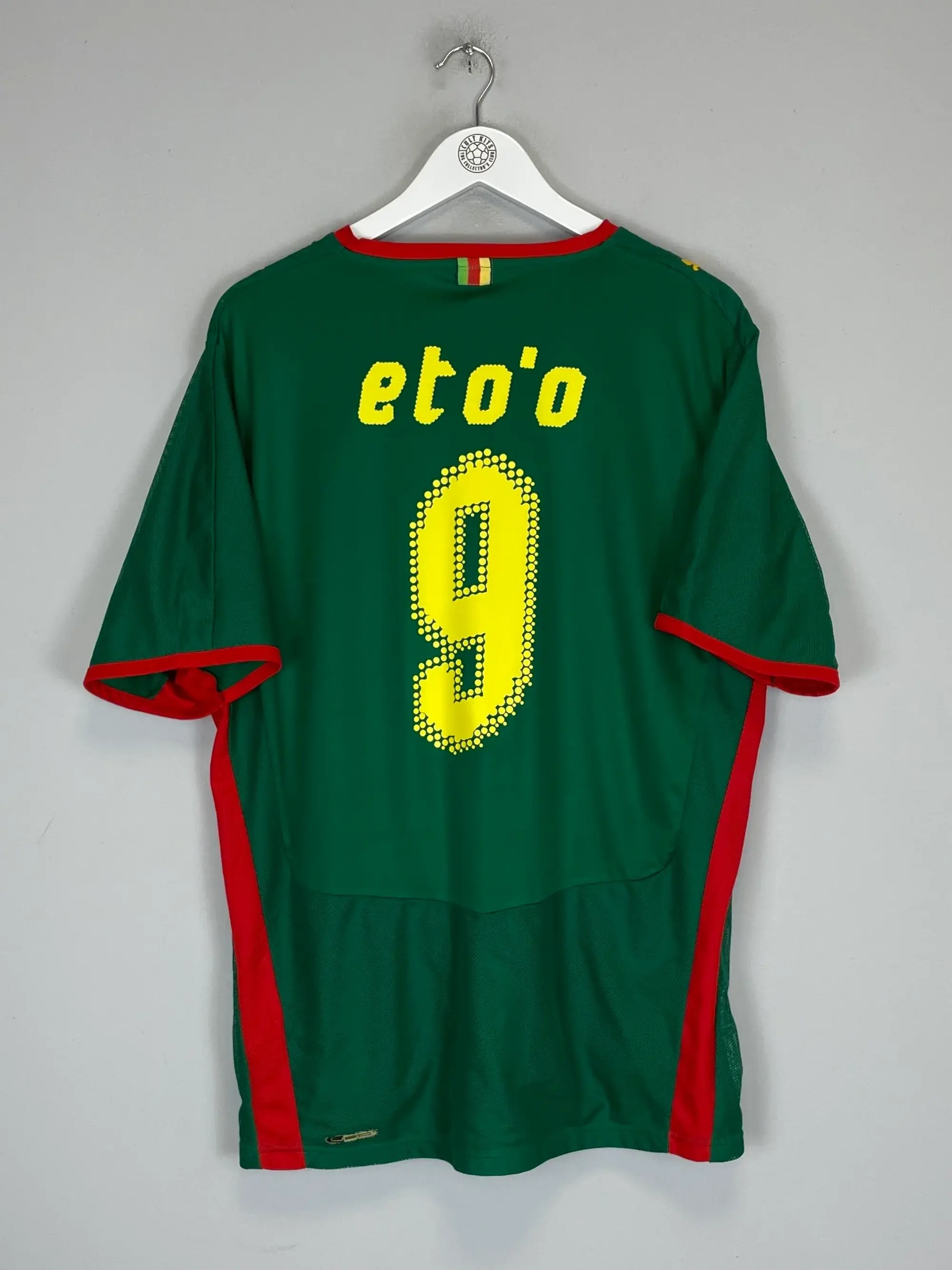 CULT KITS - 2008/09 CAMEROON ETO'O #9 HOME SHIRT (XXL) PUMA