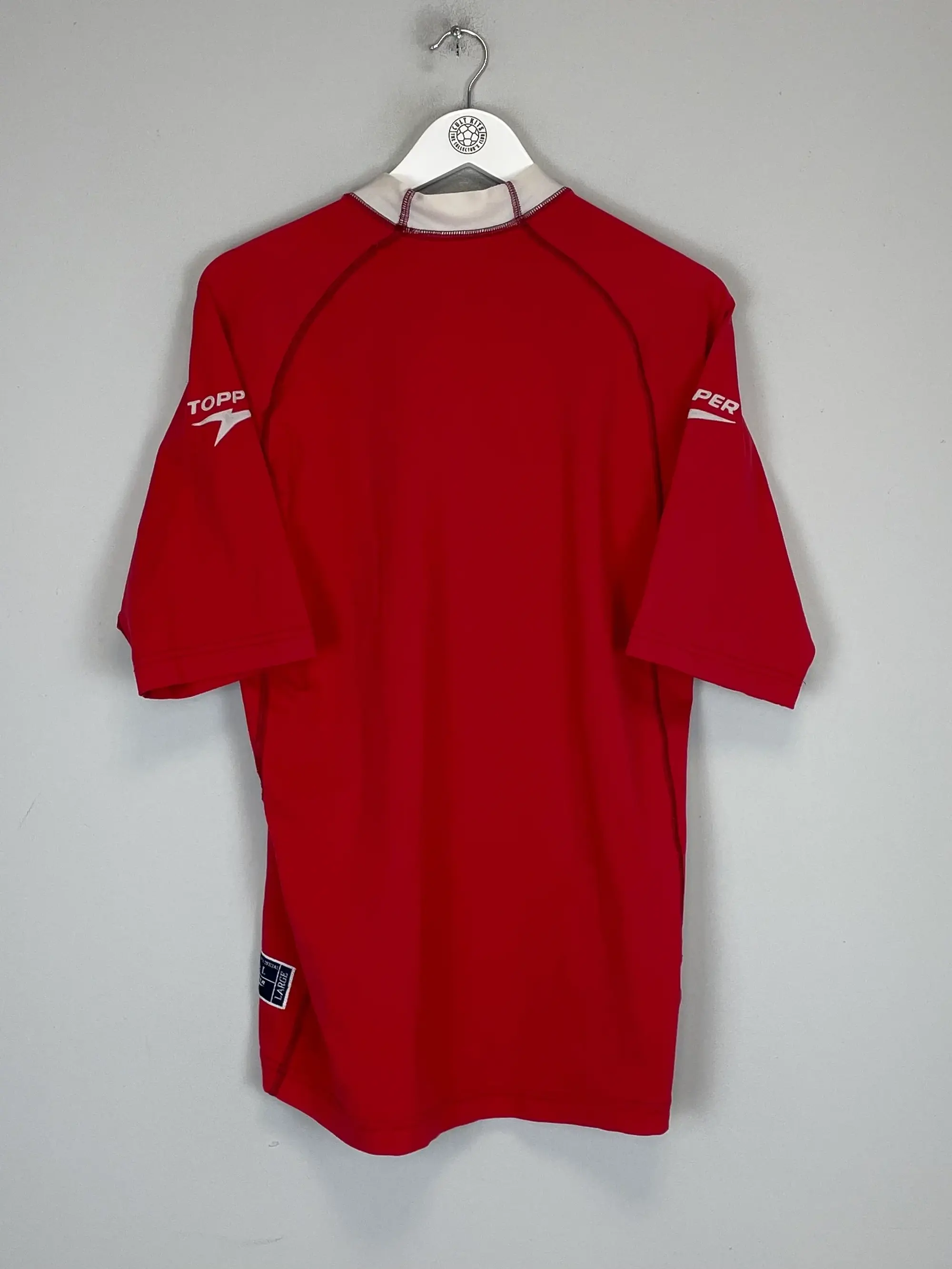 CULT KITS - 2000/01 INDEPENDIENTE HOME SHIRT (L) TOPPER