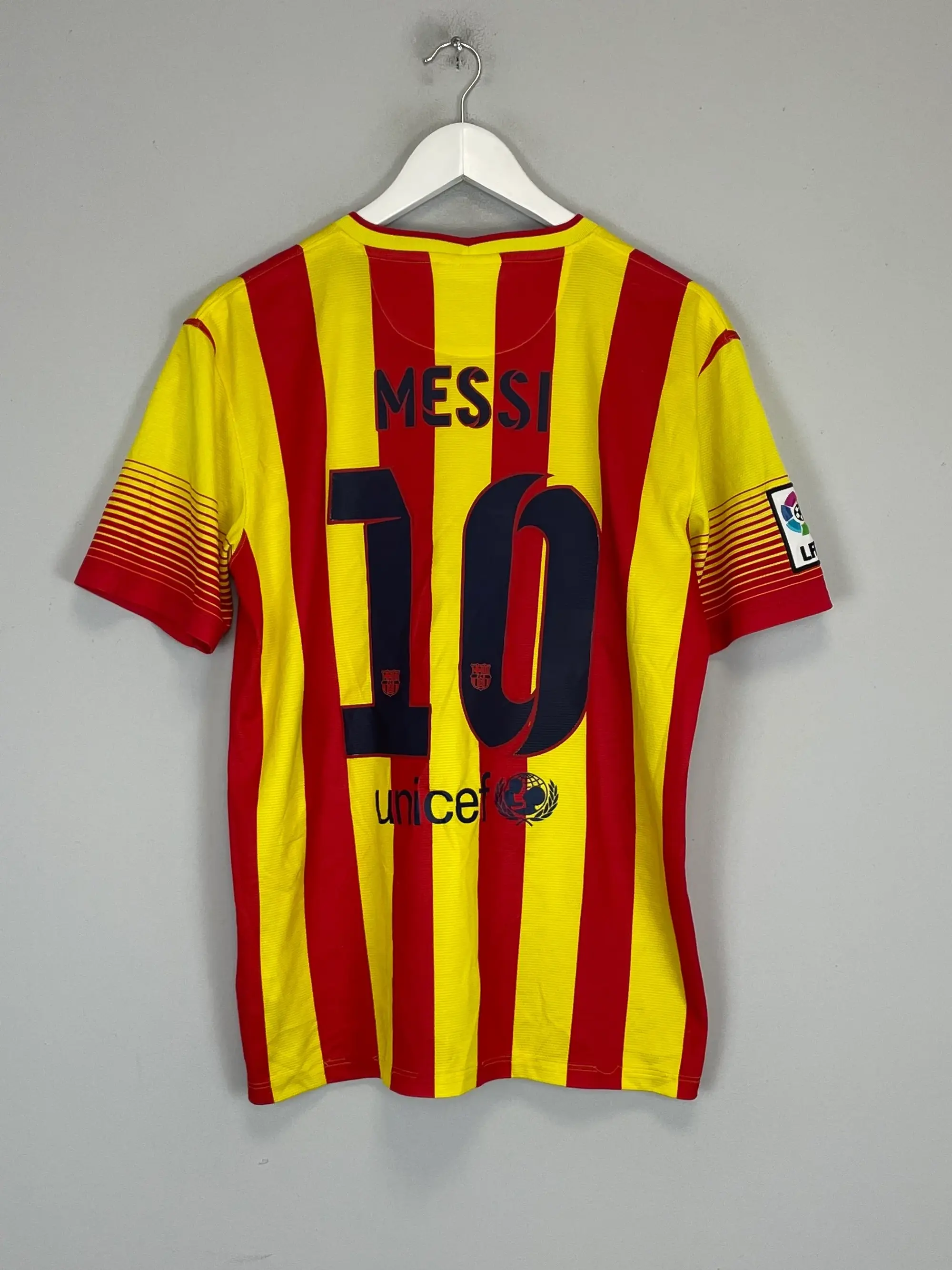 CULT KITS - 2014/15 BARCELONA MESSI #10 AWAY SHIRT (M) NIKE
