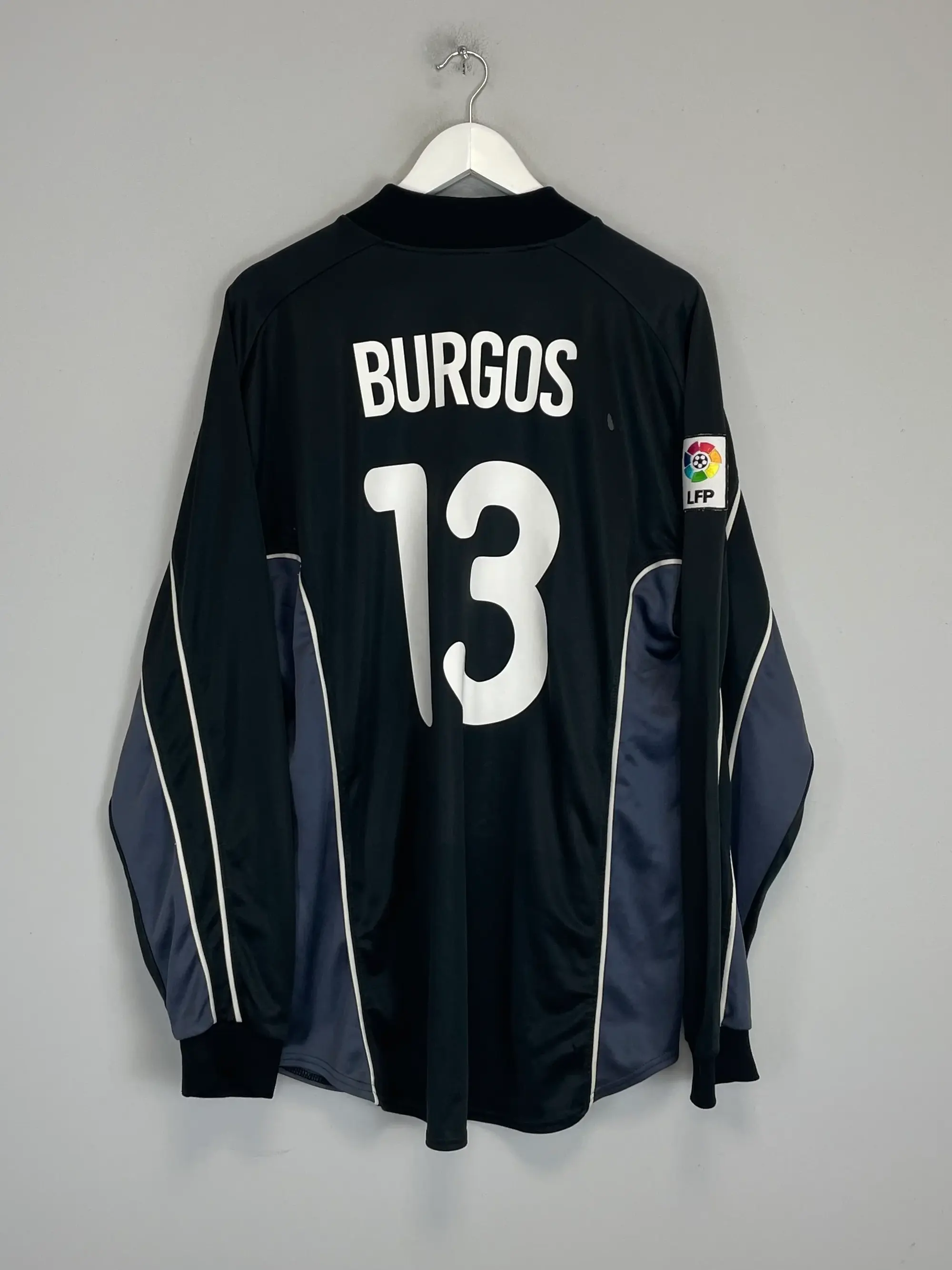 CULT KITS - 2001/02 ATLETICO MADRID BURGOS #13 GK SHIRT (XL) NIKE