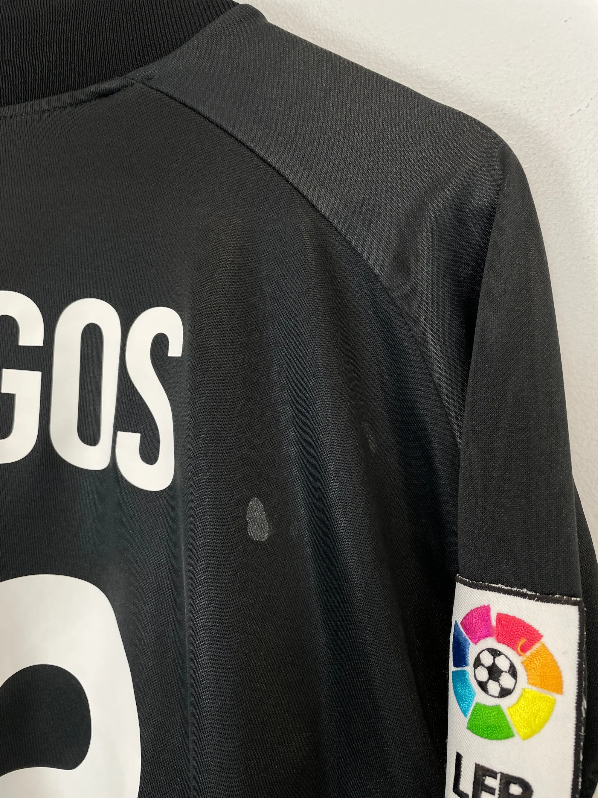 CULT KITS - 2001/02 ATLETICO MADRID BURGOS #13 GK SHIRT (XL) NIKE