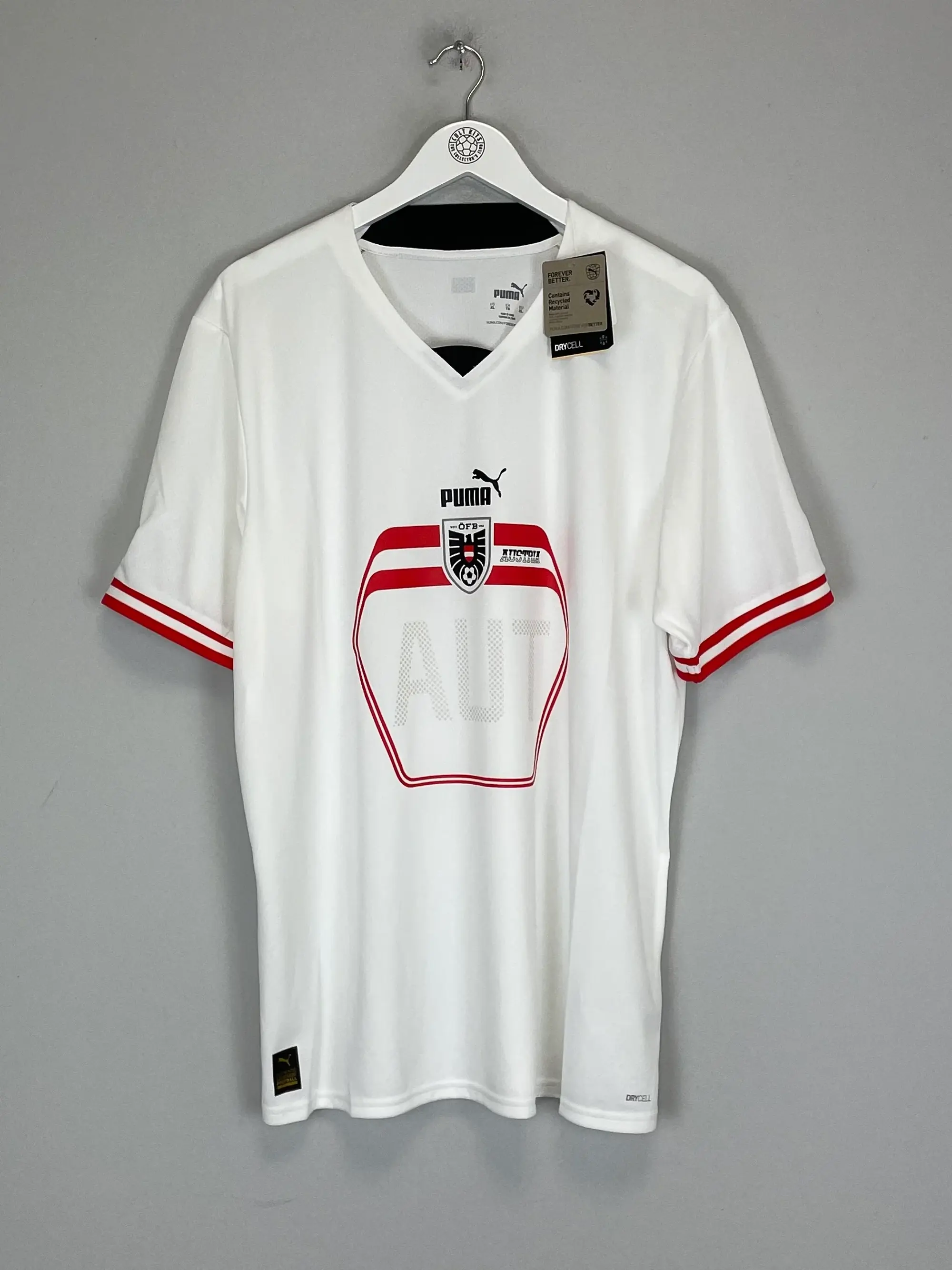 CULT KITS - 2022/23 AUSTRIA *BNWT* AWAY SHIRT (XL) PUMA