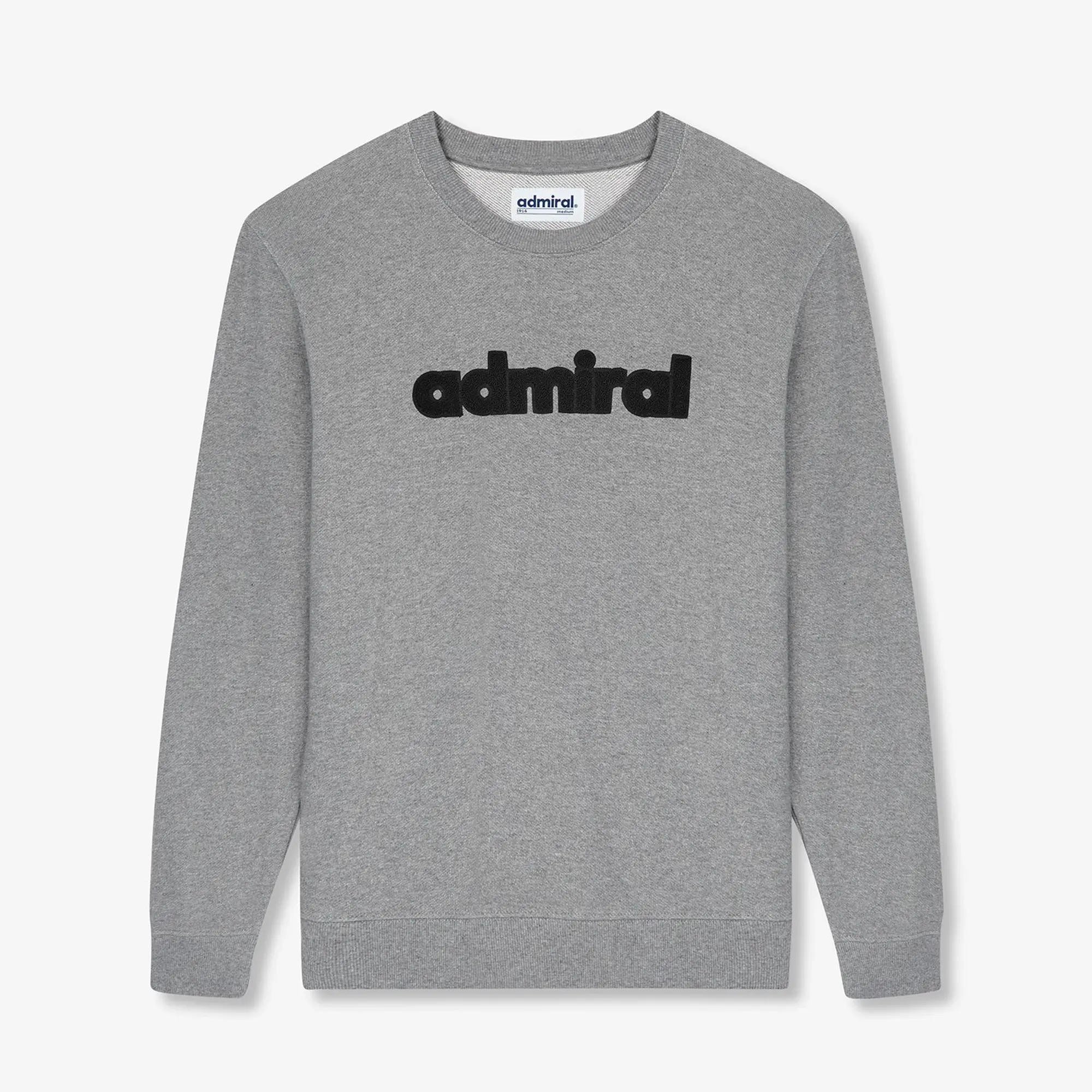 Stamford Chenille Sweatshirt - Grey Marl - GREY MARL